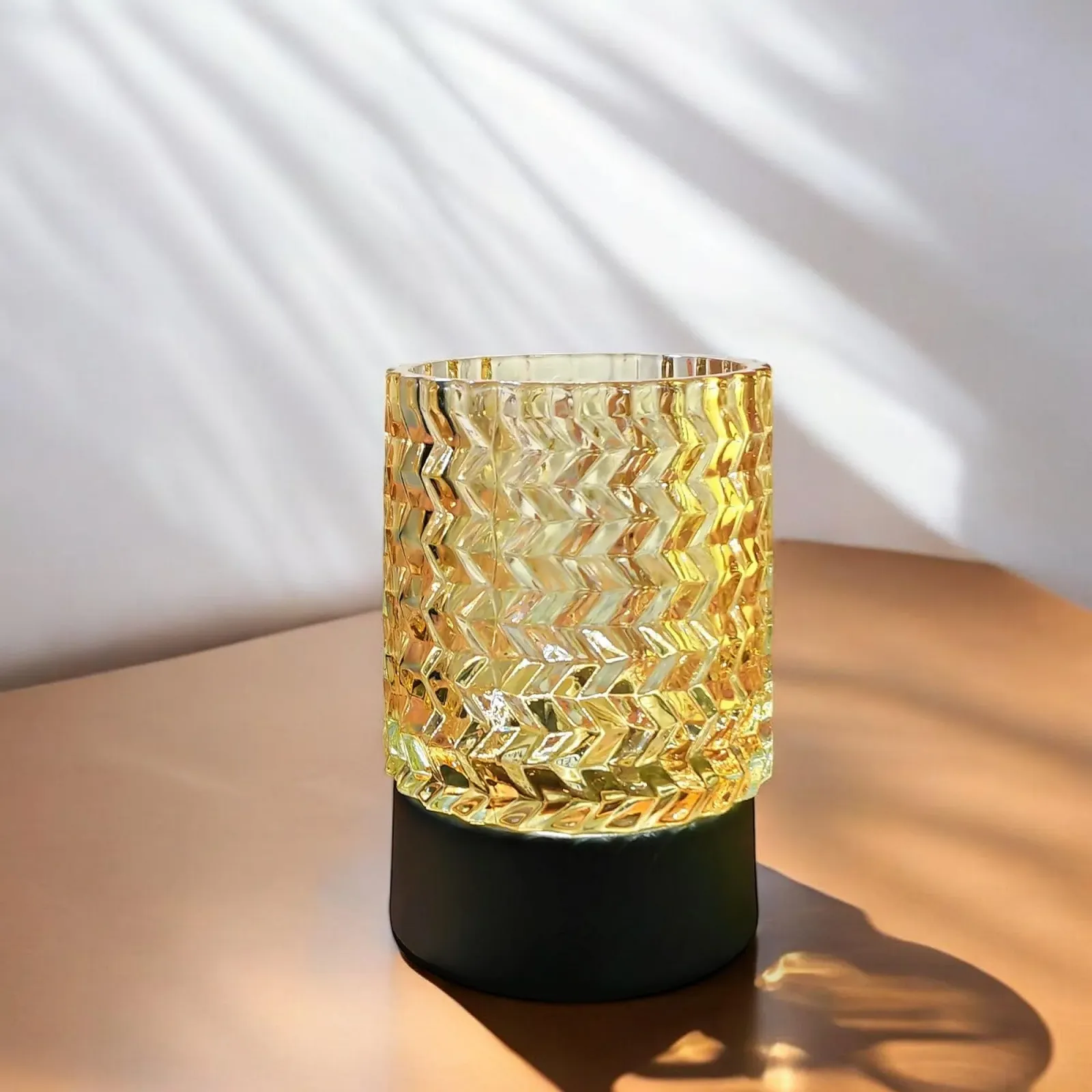 Настільна лампа Trango Jil 2017-21C-SD*2 Touch LED 3 рівні яскравості зі скляним плафоном лампа E14 4 Вт 2700 K Warm White набір з 2 шт. Beige, фото №5