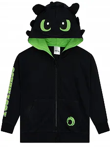 Худи How To Train Your Dragon Toothless для мальчиков, детский дракон - Фото 1