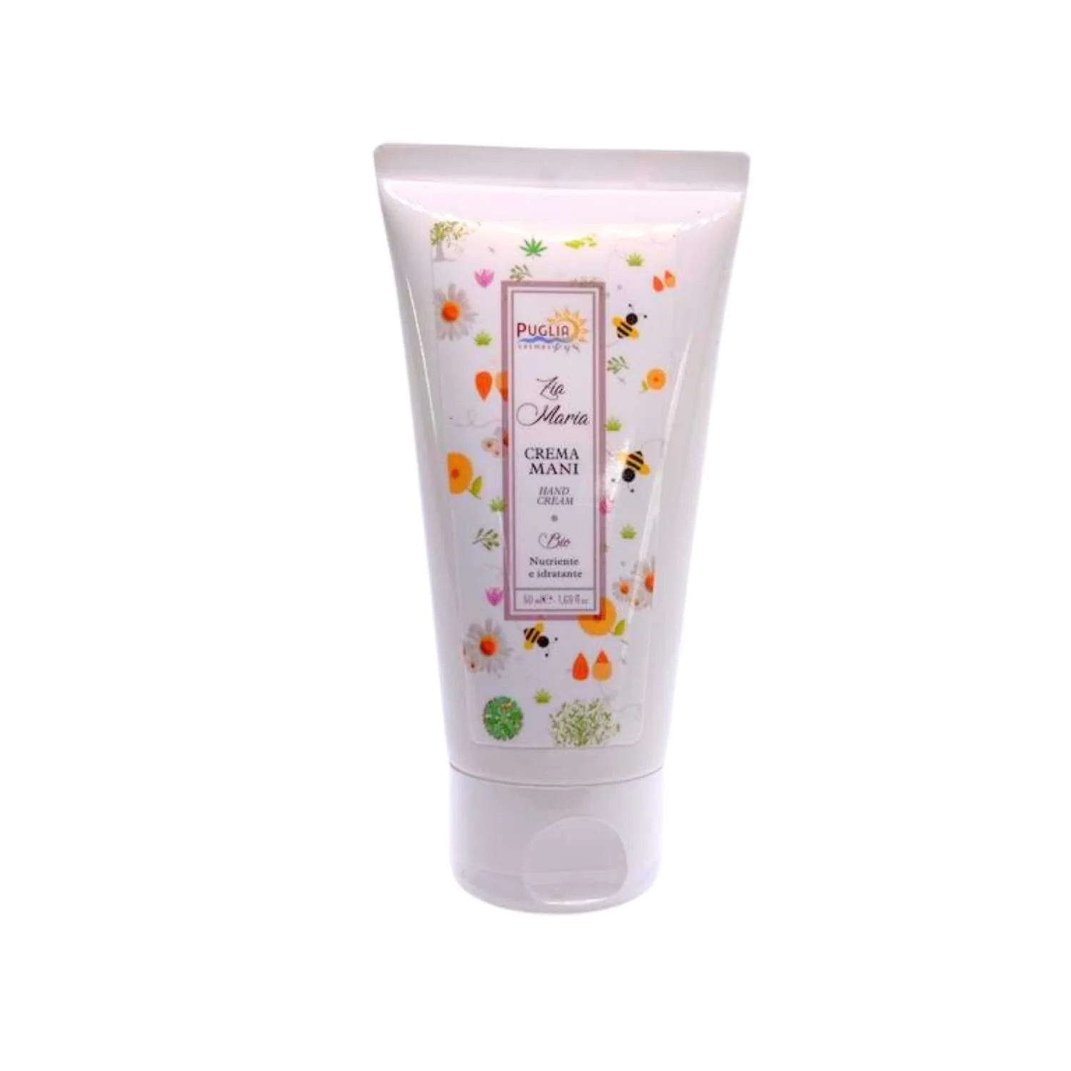 Крем для рук Zia Maria Заспокійливий та зволожуючий 50 мл, фото №1 Крем для рук Zia Maria Заспокійливий та зволожуючий 50 мл, фото №1