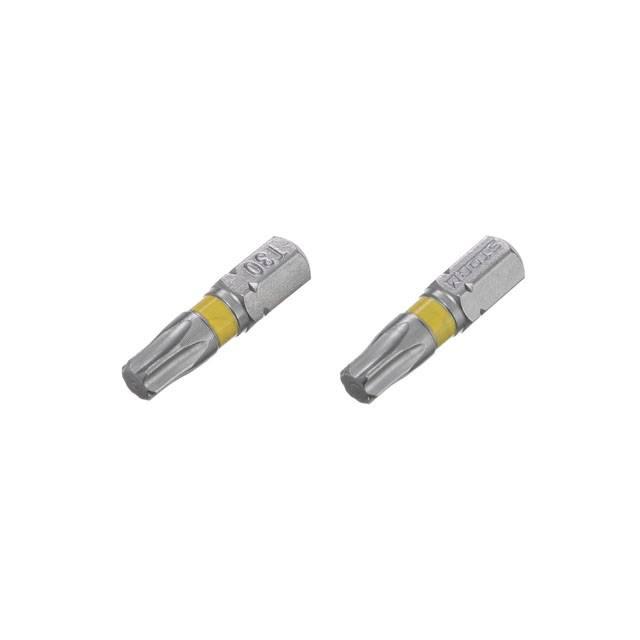Комплект викруткових насадок Torx T30 1/4" 25 мм S2 уп 2 од STORM INTERTOOL VT-0226, фото №1