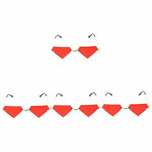 Безкаркасні окуляри PACKOVE 4 пари для чоловіків і жінок, без оправи - Фото 1