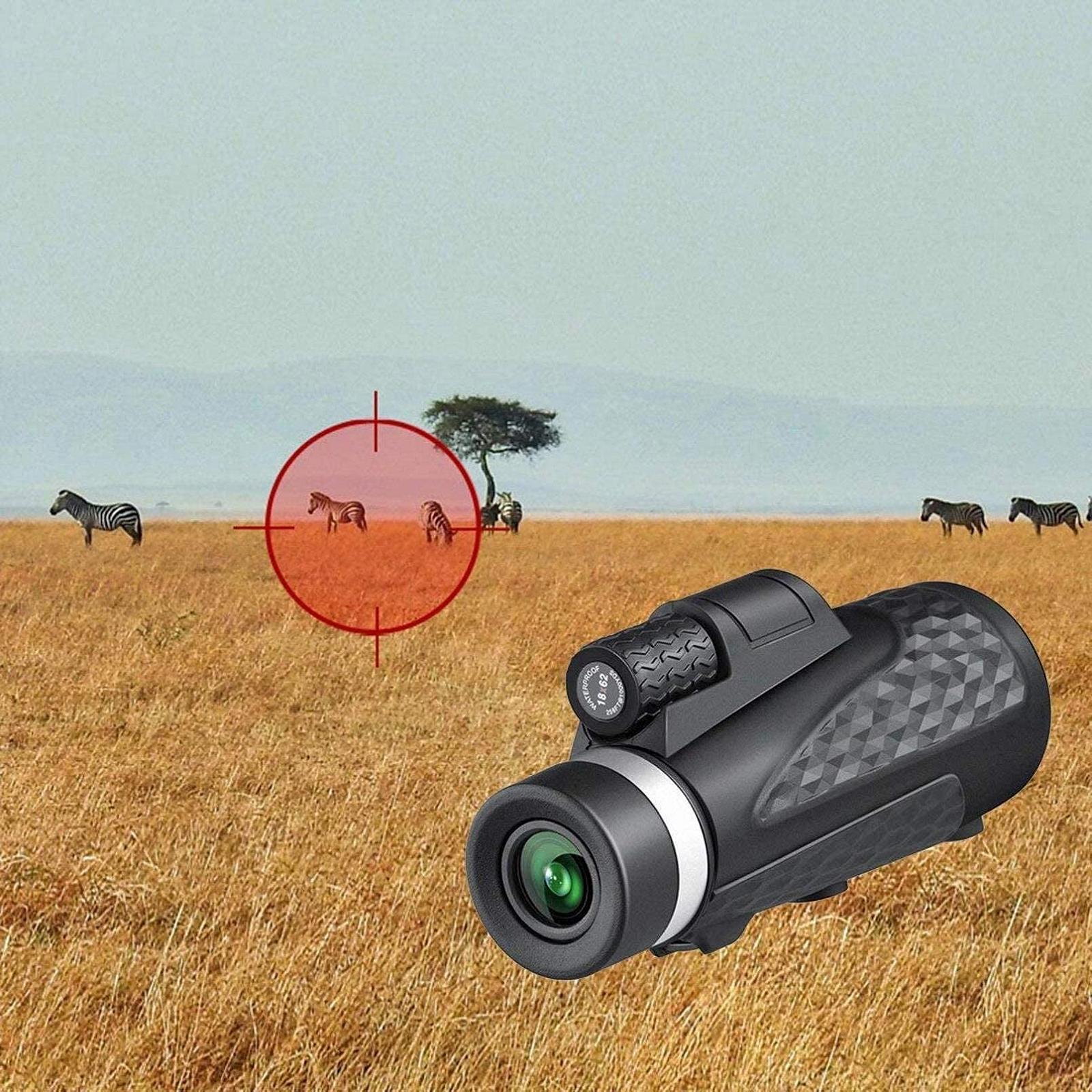 Монокуляр Teleskop-Monokular 10 x 50 Tragbar HD Камераоб'єктив, фото №7