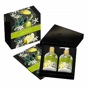 Набір Rudy Nature&Arome Linea Bergamot: Крем для тіла та рук + Піна для ванни та душу - Фото 1