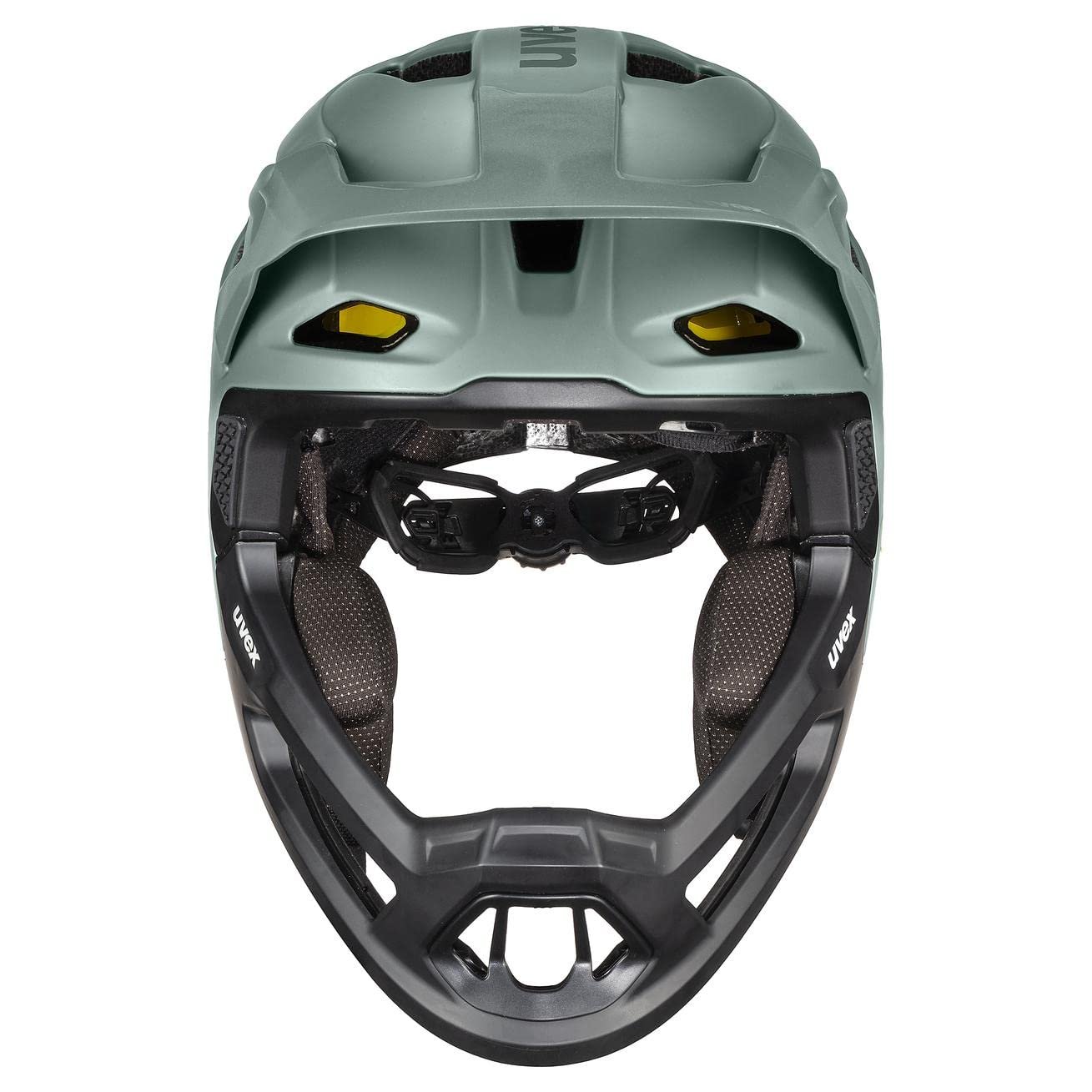 Шлем MTB uvex revolt MIPS 57-61 см Moss Green-Black Matt, фото №2