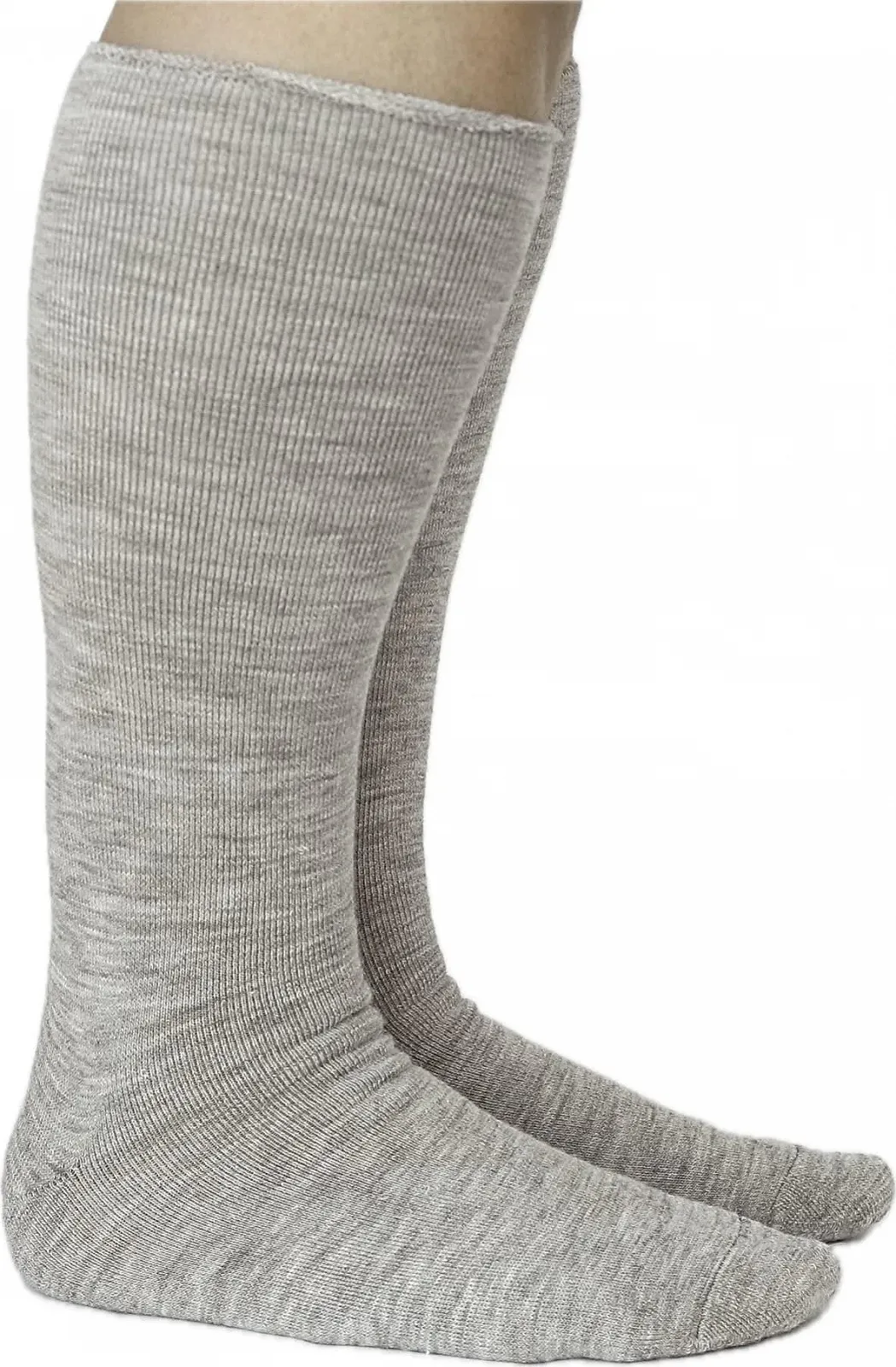 Високі шкарпетки з вовни мериноса - 98% натуральних волокон, фото №4