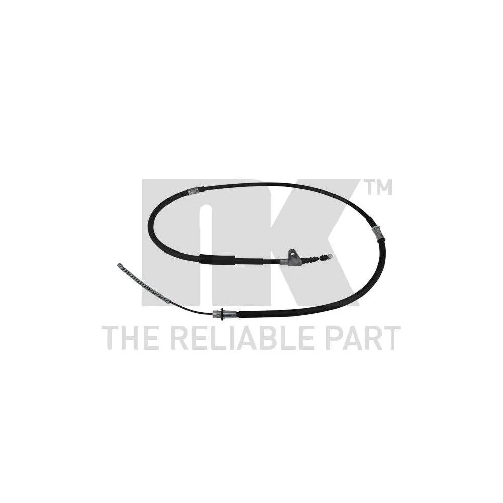 Трос стоянкового гальма NK 9045115 для TOYOTA, правий, фото №1