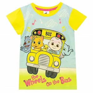 Пижама CoComelon для девочек synthetic.ua - Фото 1