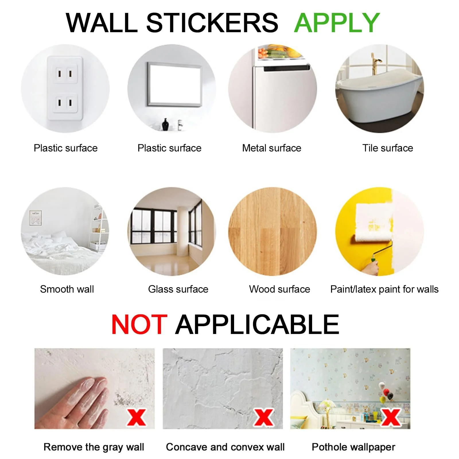 Настінні наклейки Кавові зерна 2 шт. Коричневий, фото №3