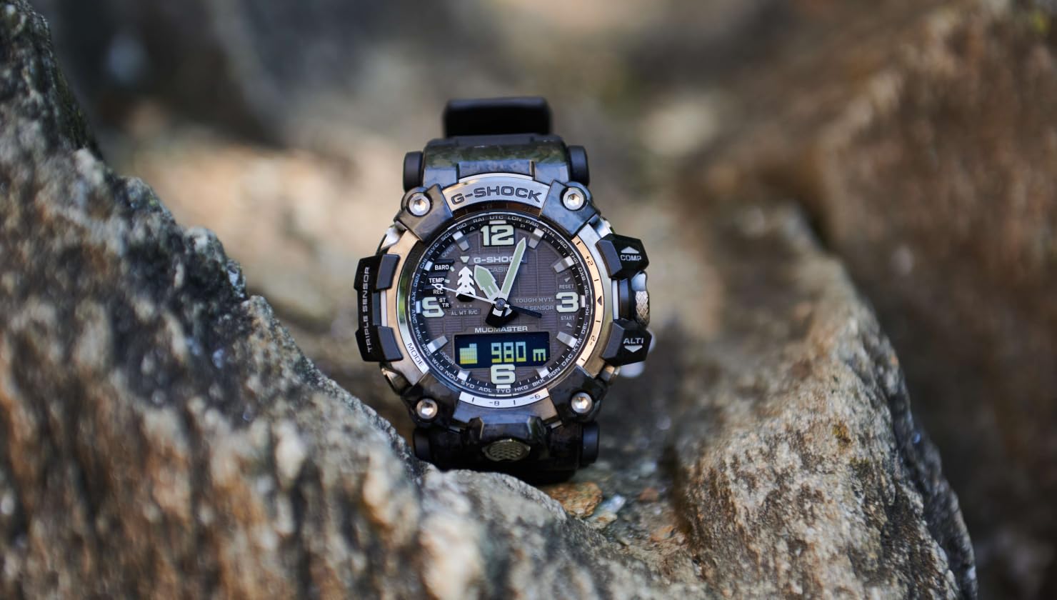 Годинник Casio GWG-2000-1A1ER сірий Стрічка, фото №6