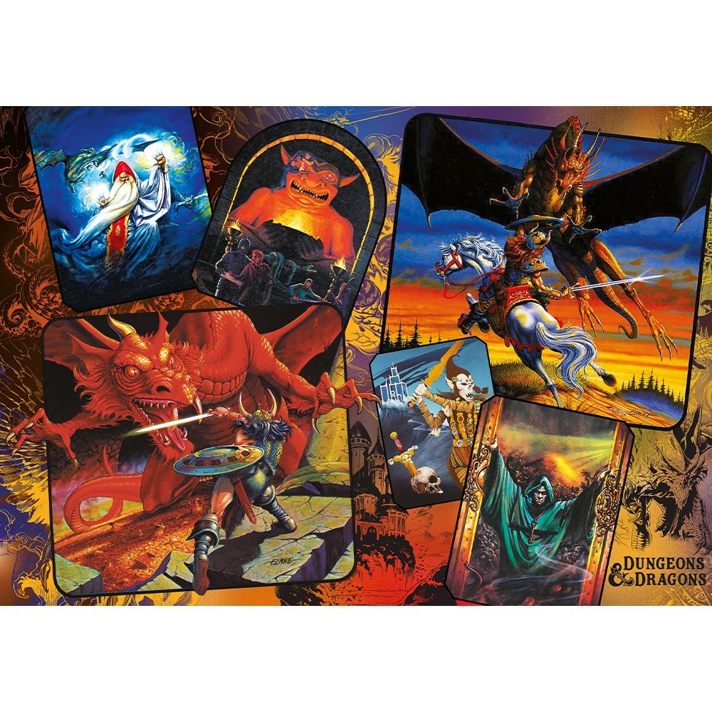 Пазл Trefl The Origins of Dungeons & Dragons 1000 элементов, фото №2