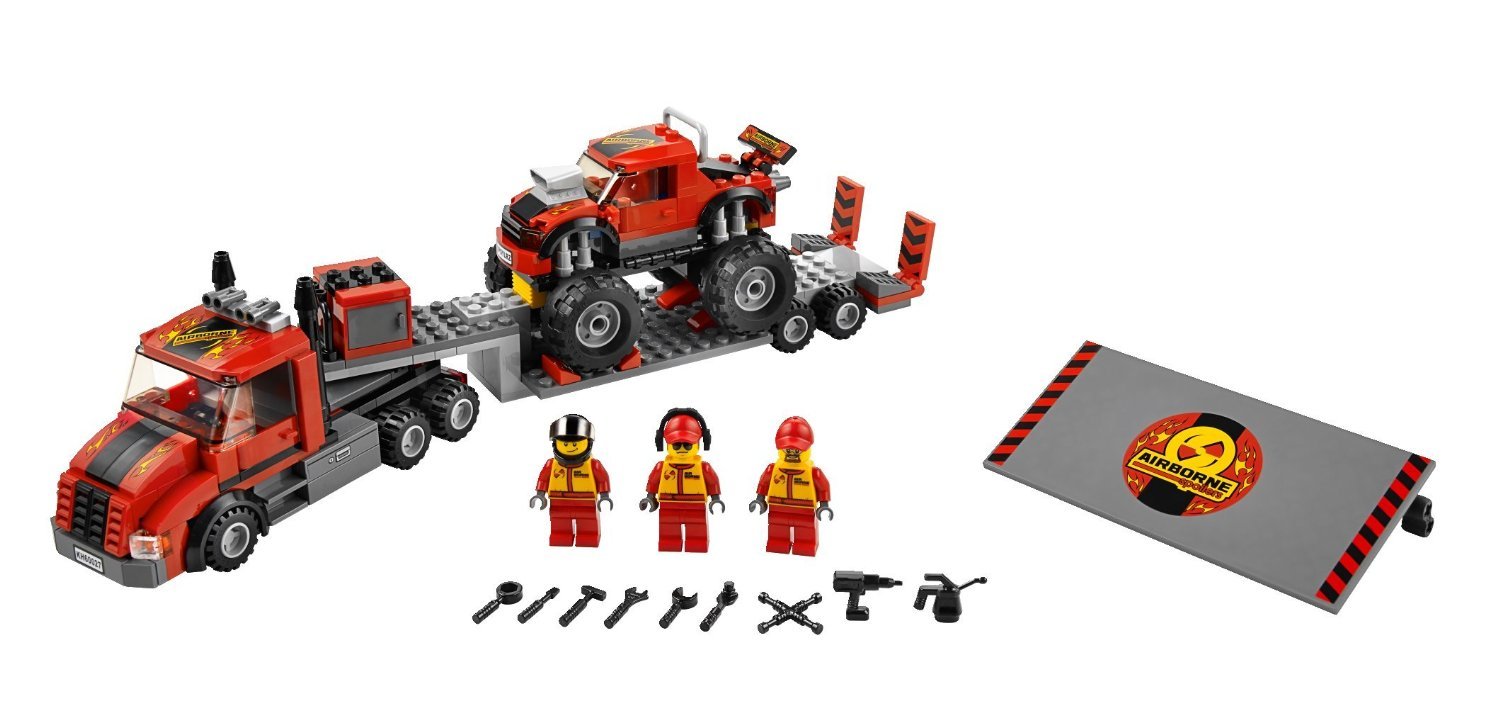 Игрушка LEGO City 60027 Monster-Truck Transporter, фото №4