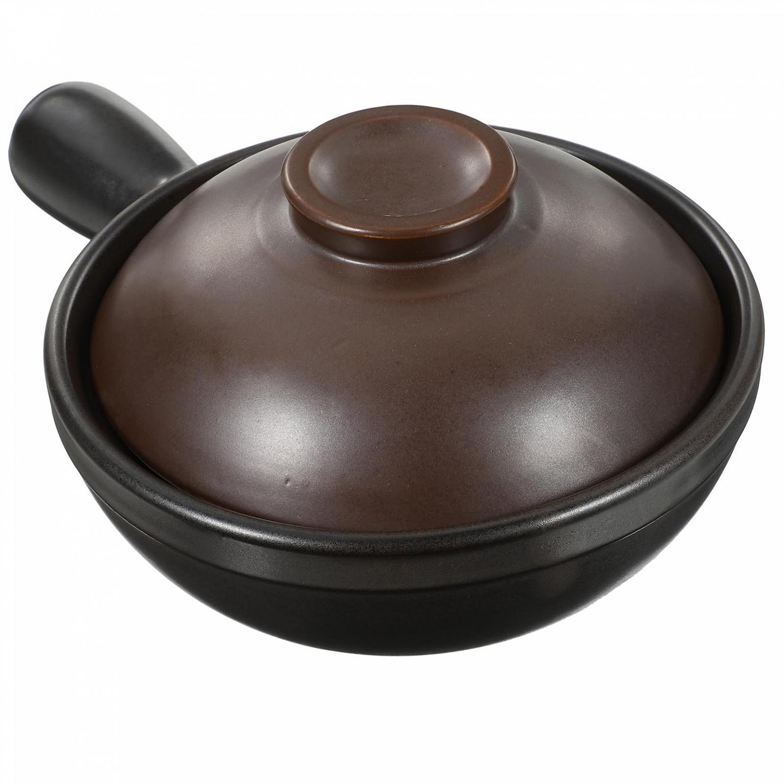 Кастрюля BESTYASH Традиционная Керамическая с крышкой, фото №1