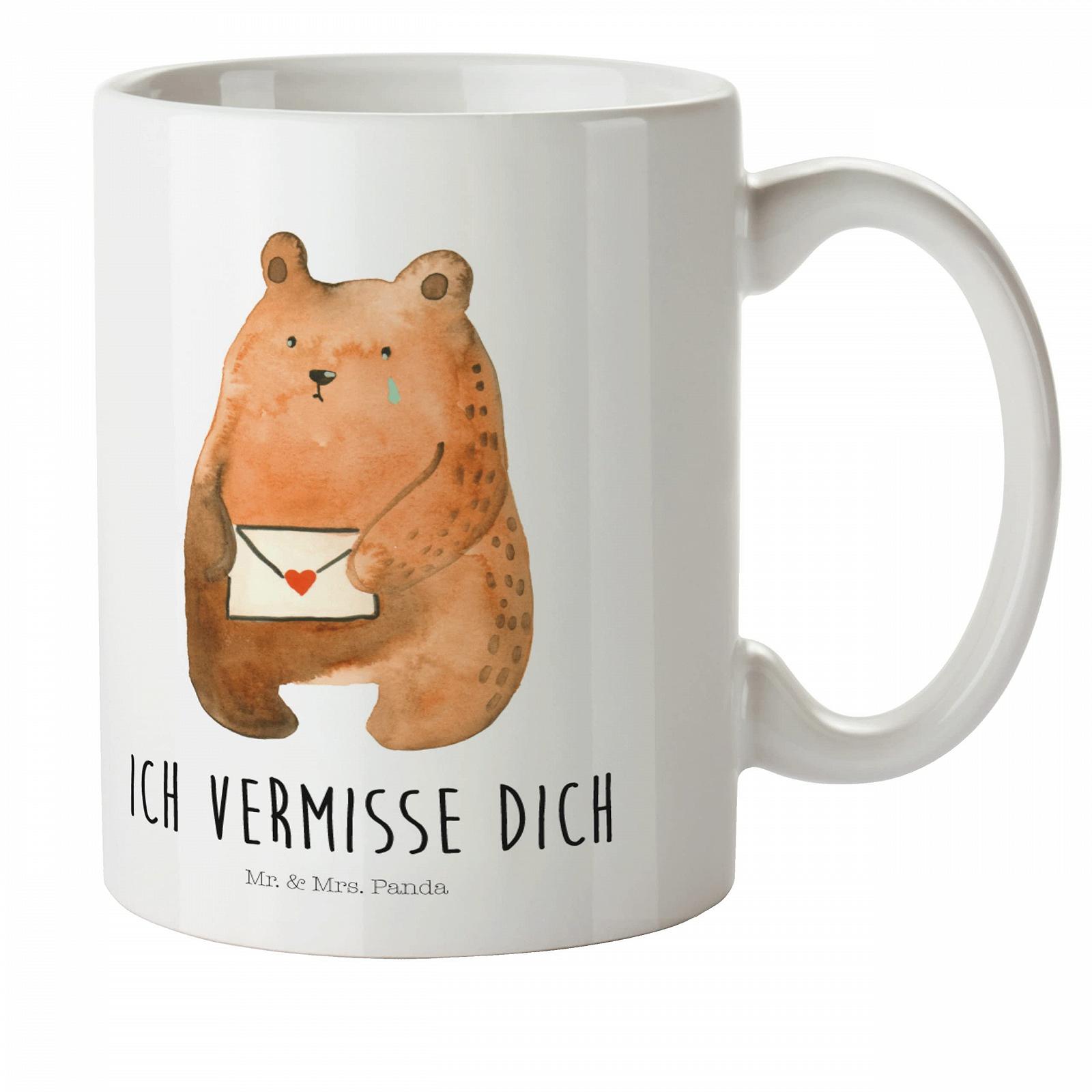 Кухоль Дитячий Mr. & Mrs. Panda Love Letter Bear Пластиковий, фото №1