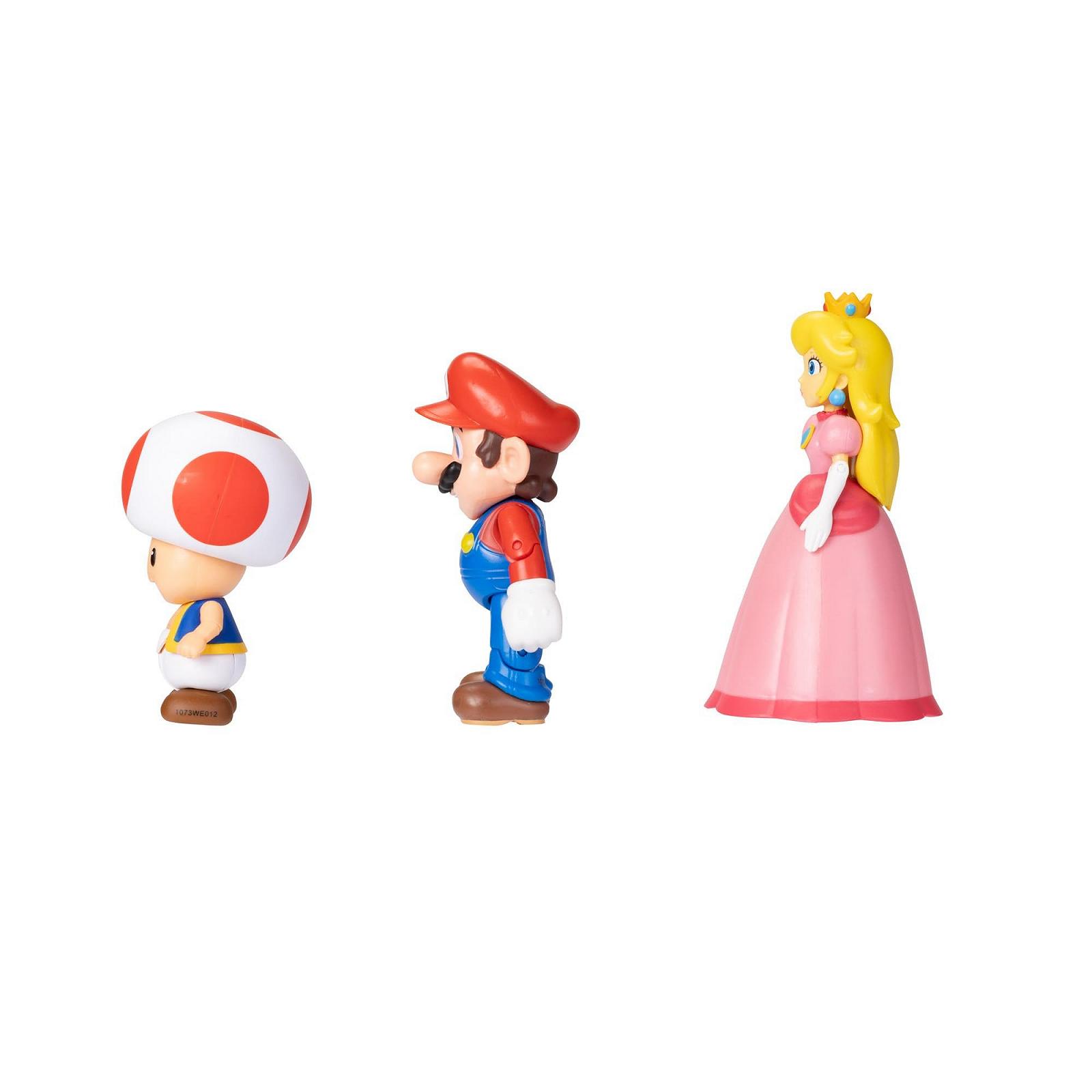 Фігурки Super Mario Nintendo Маріо та друзі 10 см, набір 3 шт., фото №10
