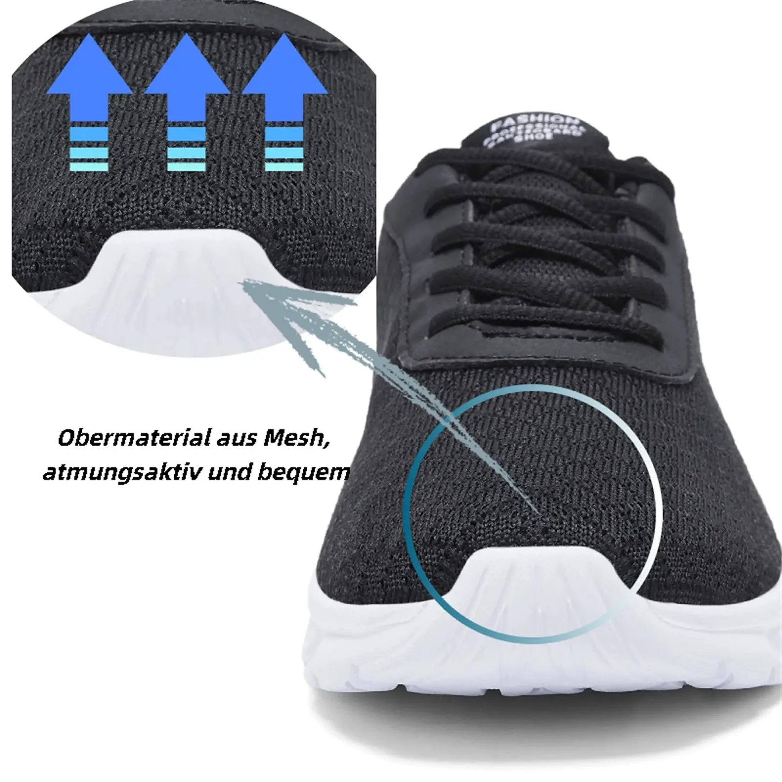 Кросівки TIANZEBEN Спортивні Чоловічі Легкі Дихаючі, фото №3