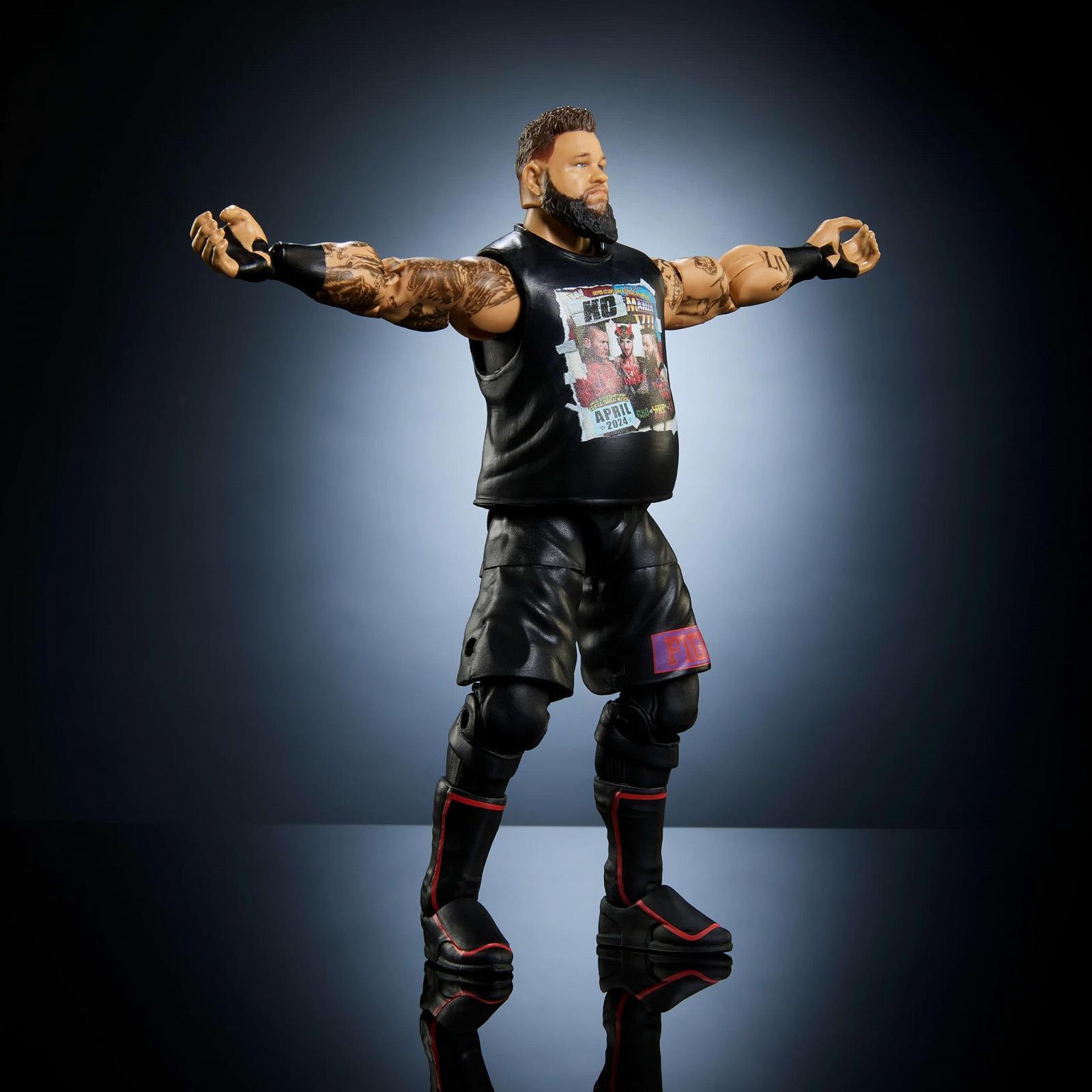 Экшн-фигурка Mattel WWE Elite Series #116 Кевин Оуэнс, 15 см, многоцветный, фото №5