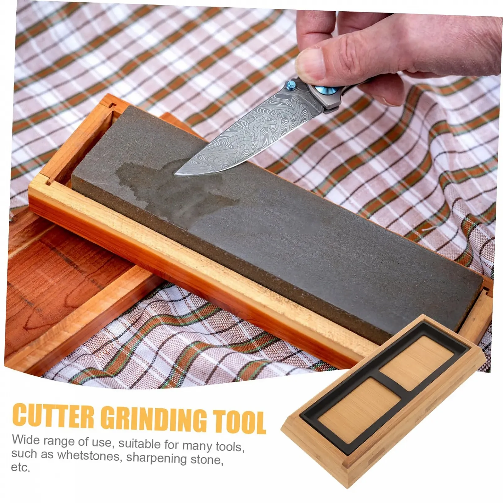 Тримач для точильного каменя VILLCASE 3 набори гумовий, фото №4