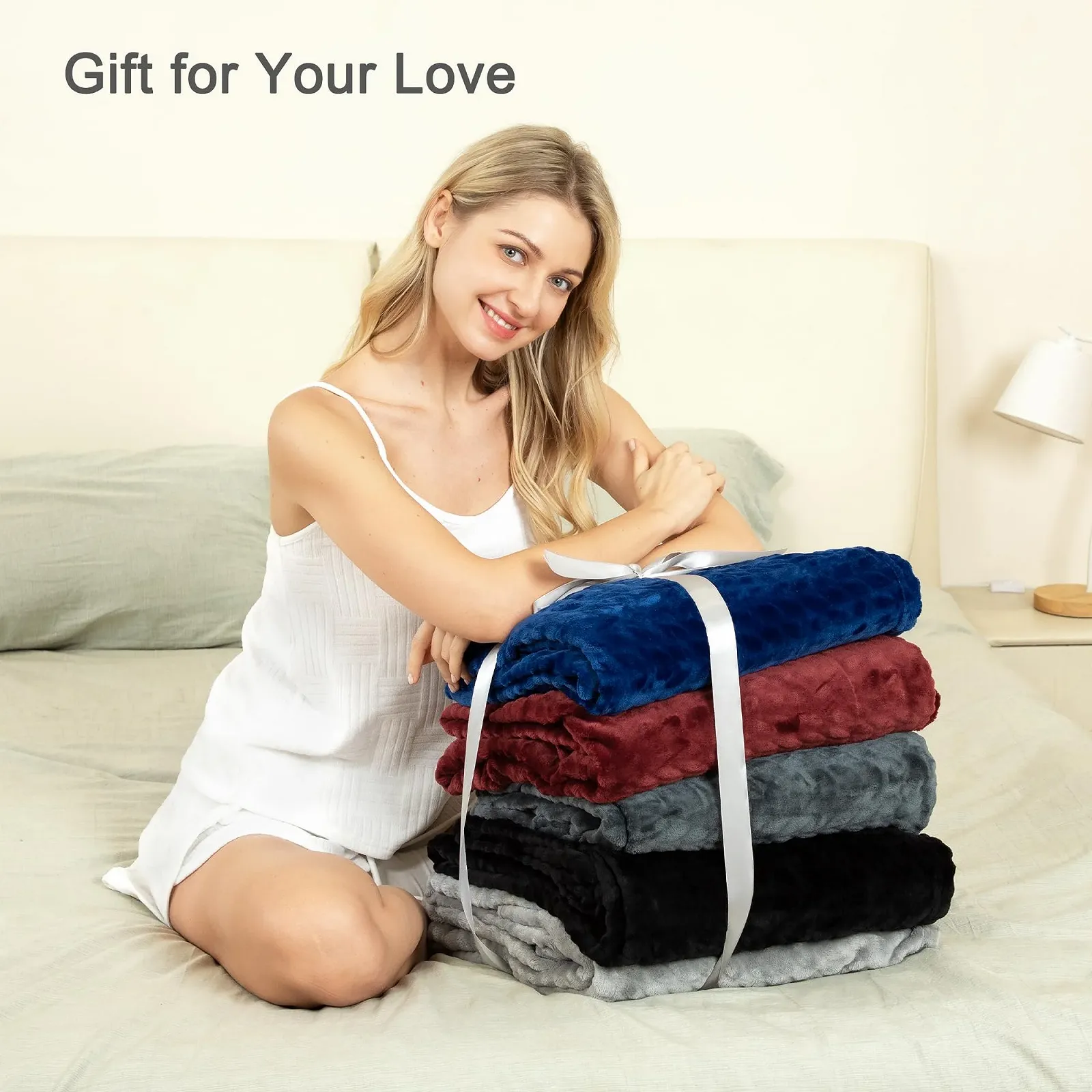 Плед Winthome М'який Пухнастий Теплий Флісовий, фото №5