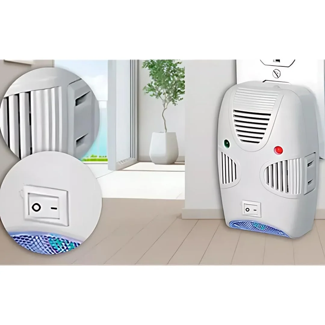 Ультразвуковой отпугиватель грызунов и комаров Parence 10x6x7 см белый 230V, фото №6