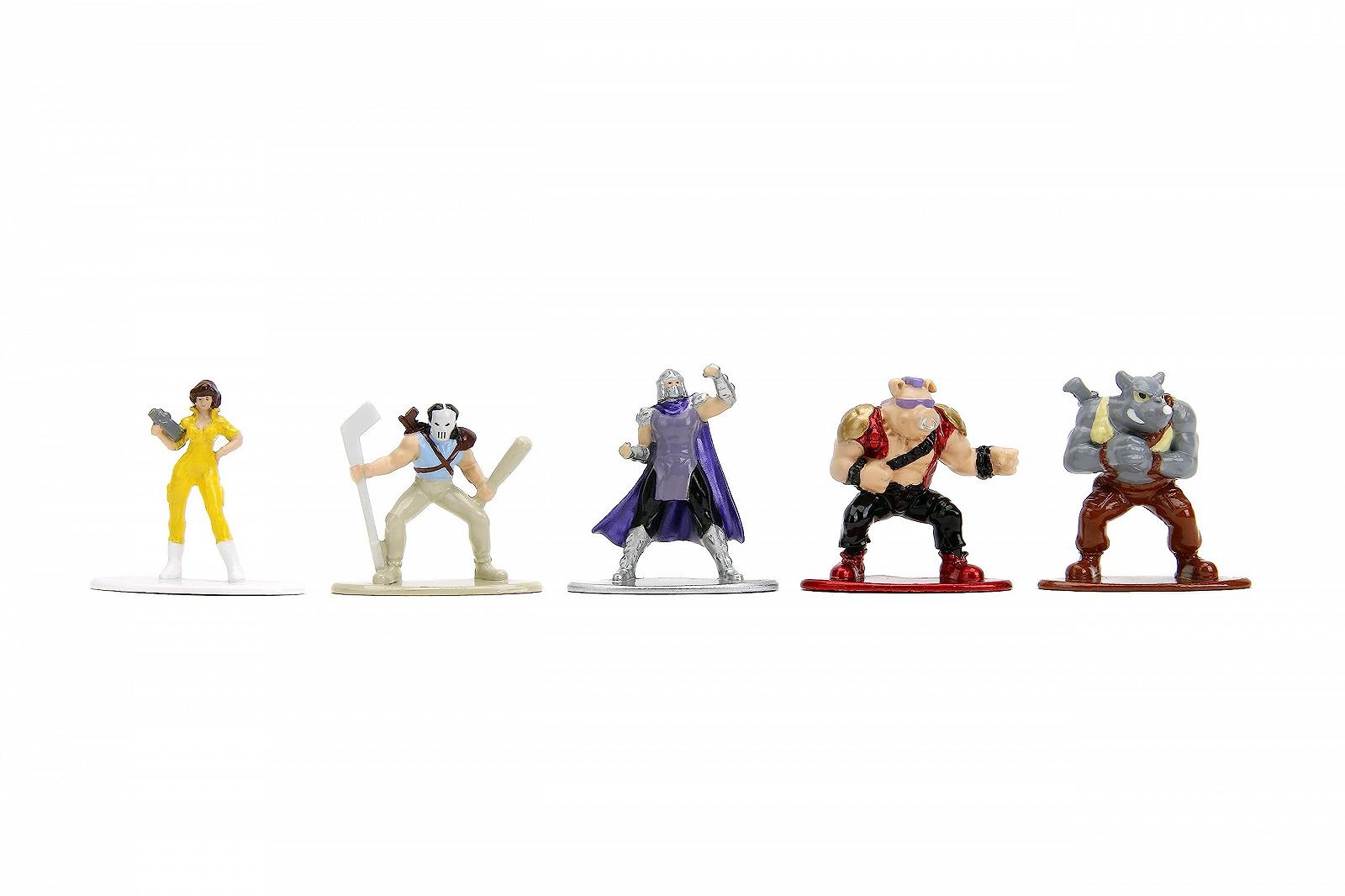 Игровые фигурки Jada Toys Teenage Mutant Ninja Turtles Серия 1, 18 штук, 4.2 см, разноцветные, фото №6