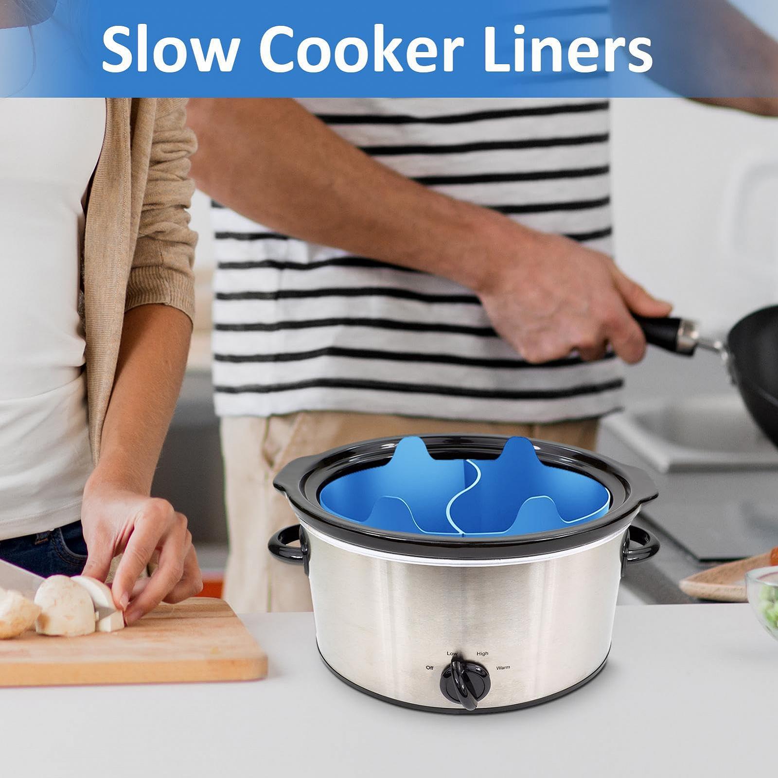 Кухонний аксесуар Yiurse Silicone Pot Separator Силіконовий розділювач для каструлі Повільноварка Розділювач для каструлі Багаторазовий, фото №2