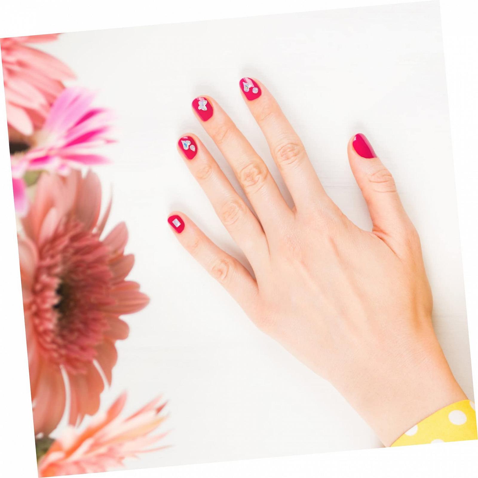 Украшения для ногтей Стразы FRCOLOR 80 шт для творческого дизайна ногтей для маникюрного салона и личных проектов, фото №7