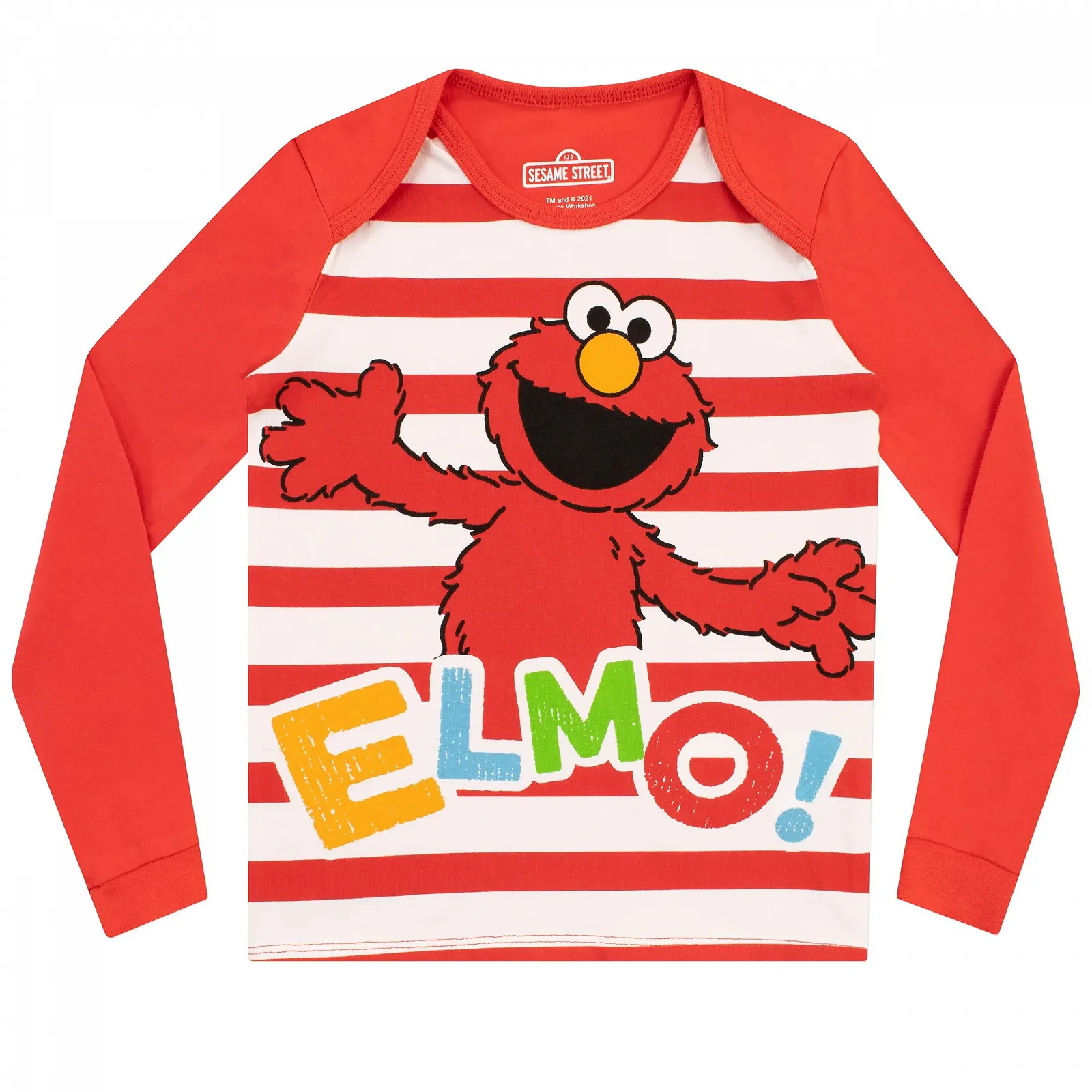 Пижама для девочки Sesame Street Elmo Slim Fit, фото №2 Пижама для девочки Sesame Street Elmo Slim Fit, фото №2