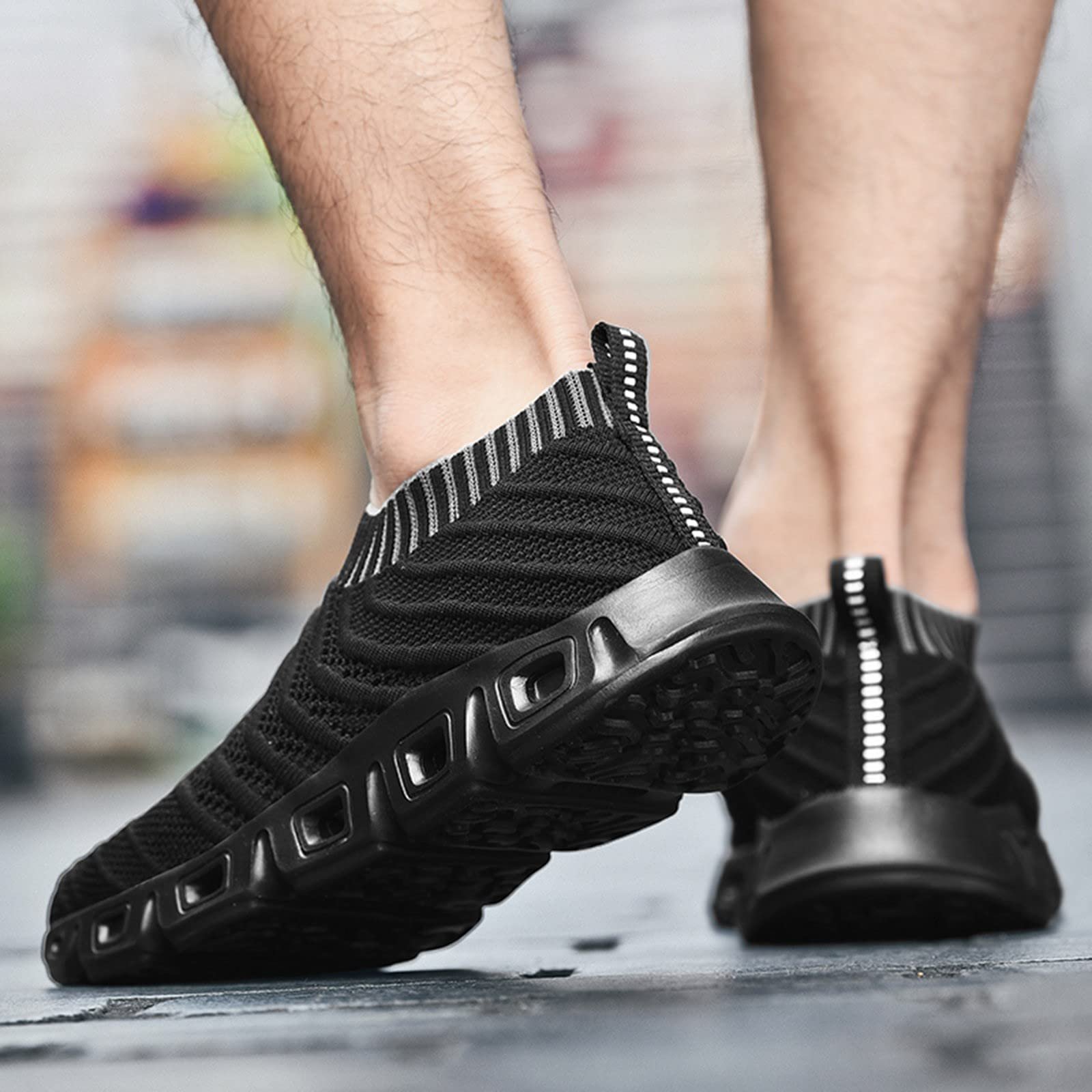 Кроссовки мужские Лето 2022 Hollow Fly Woven Легкие Дышащие Удобные Декомпрессионные Модные Красивые Спортивные Беговые Подъемные, фото №5