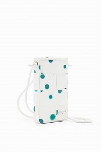 Кошелек-триfold Desigual Mone_New Splatter Bruna Белый - Фото 1
