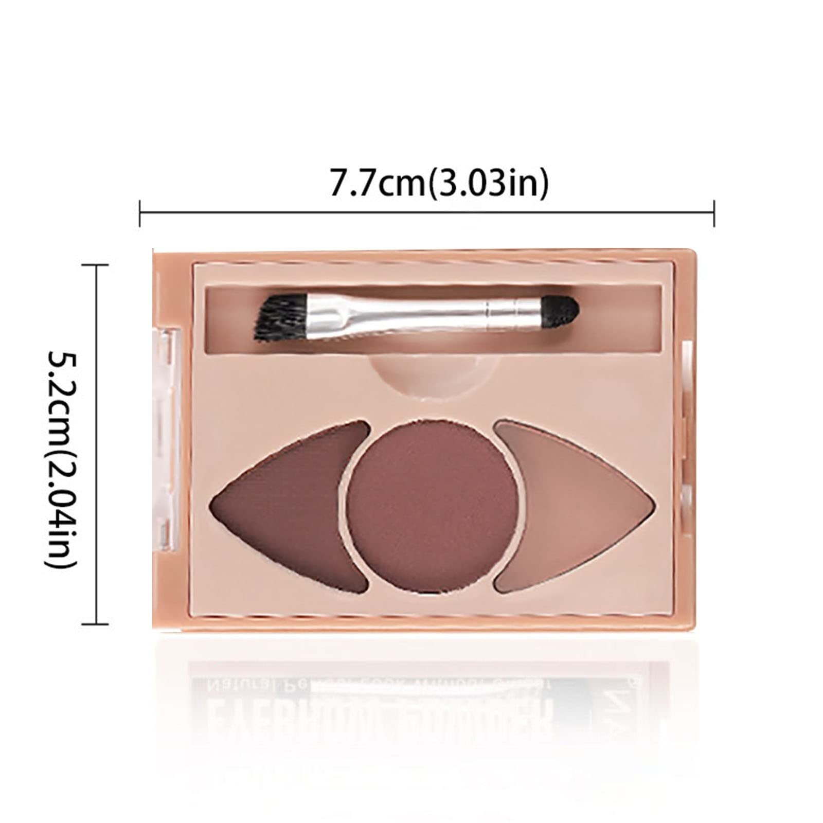 Набір для макіяжу брів із пудрою Рожеве золото Один розмір, фото №6
