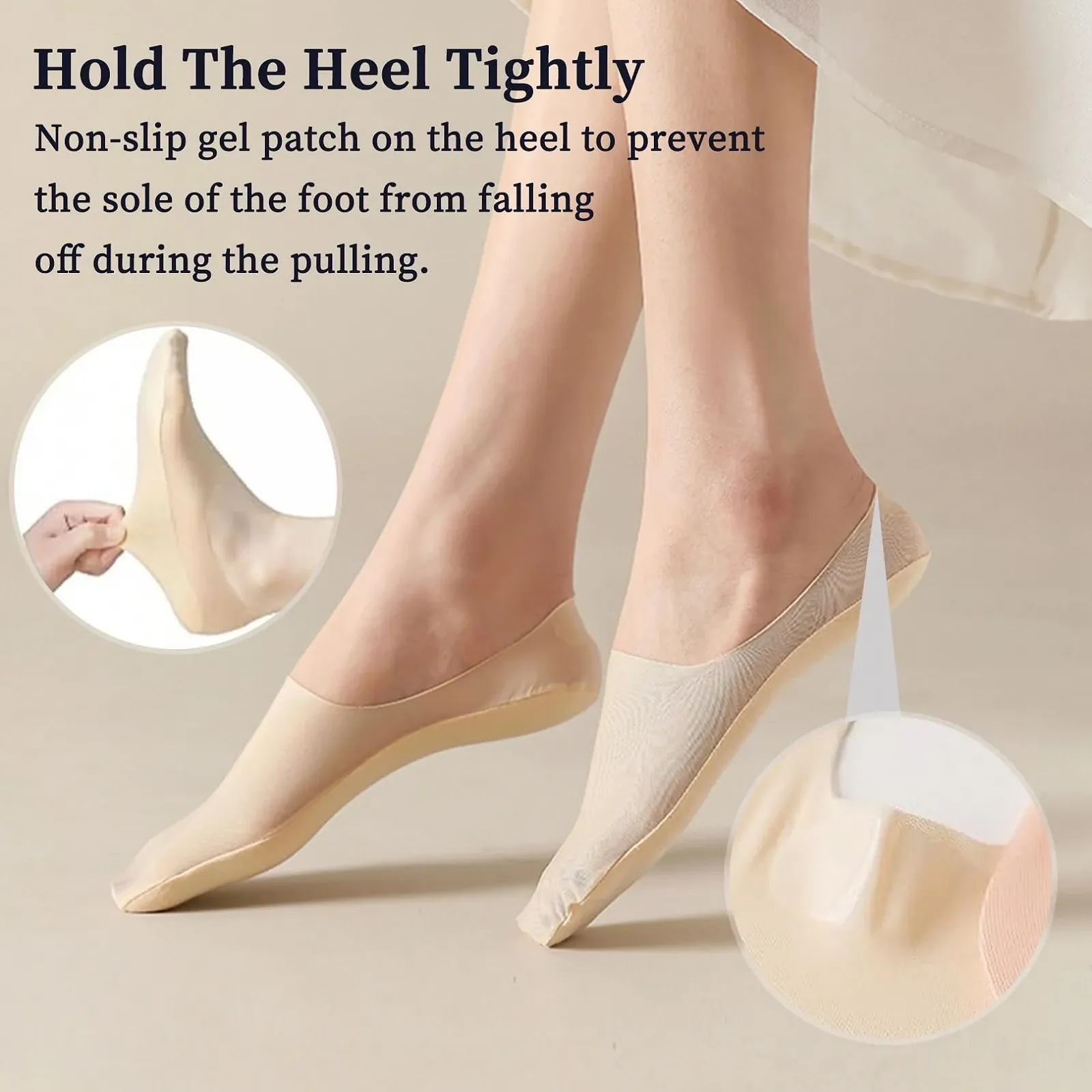 Шкарпетки Жіночі Безшовні 39-42 (6 пар), фото №3