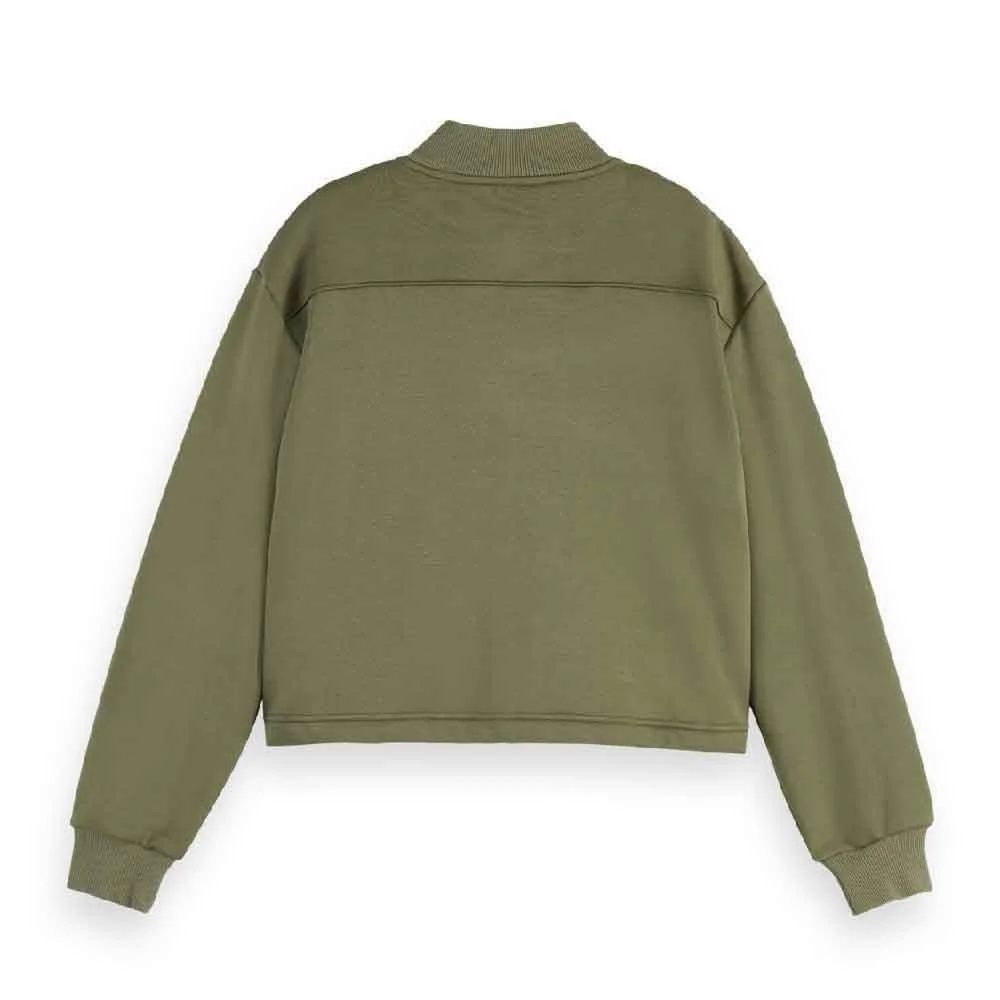 Женская кофта-бомбер Scotch & Soda Tencel Jersey, фото №3 Женская кофта-бомбер Scotch & Soda Tencel Jersey, фото №3