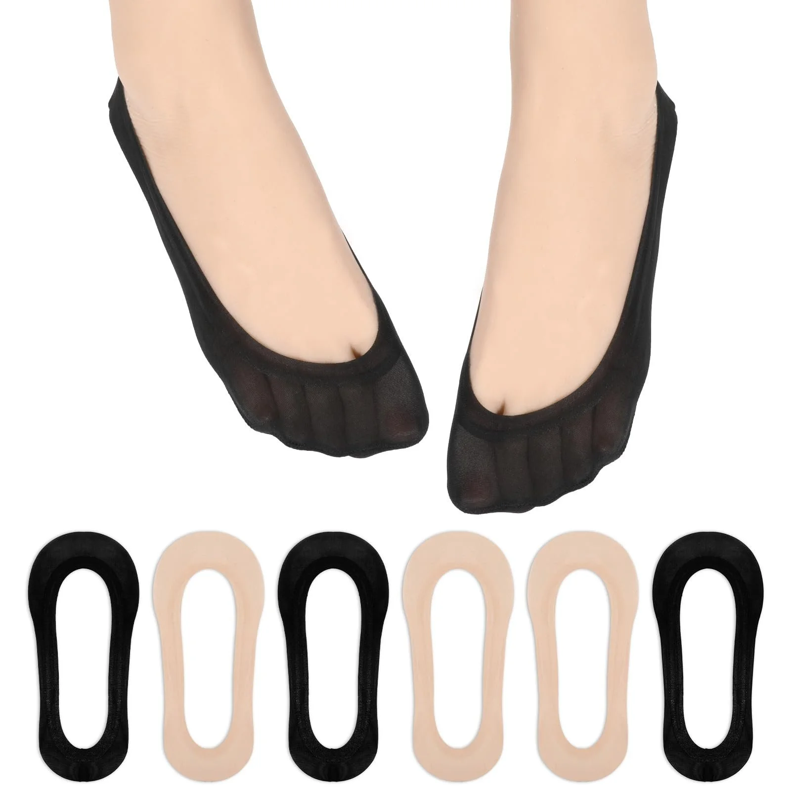 Шкарпетки TIESOME Ballerina 35-39 (6 пар), фото №1 Шкарпетки TIESOME Ballerina 35-39 (6 пар), фото №1