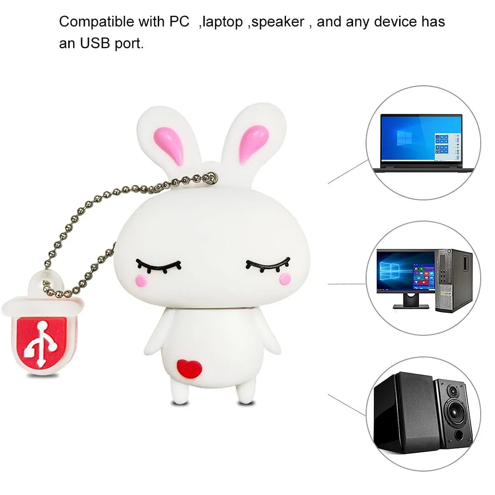 USB-флеш-накопичувач BorlterClamp Rabbit 64GB USB 2.0, фото №7 USB-флеш-накопичувач BorlterClamp Rabbit 64GB USB 2.0, фото №7