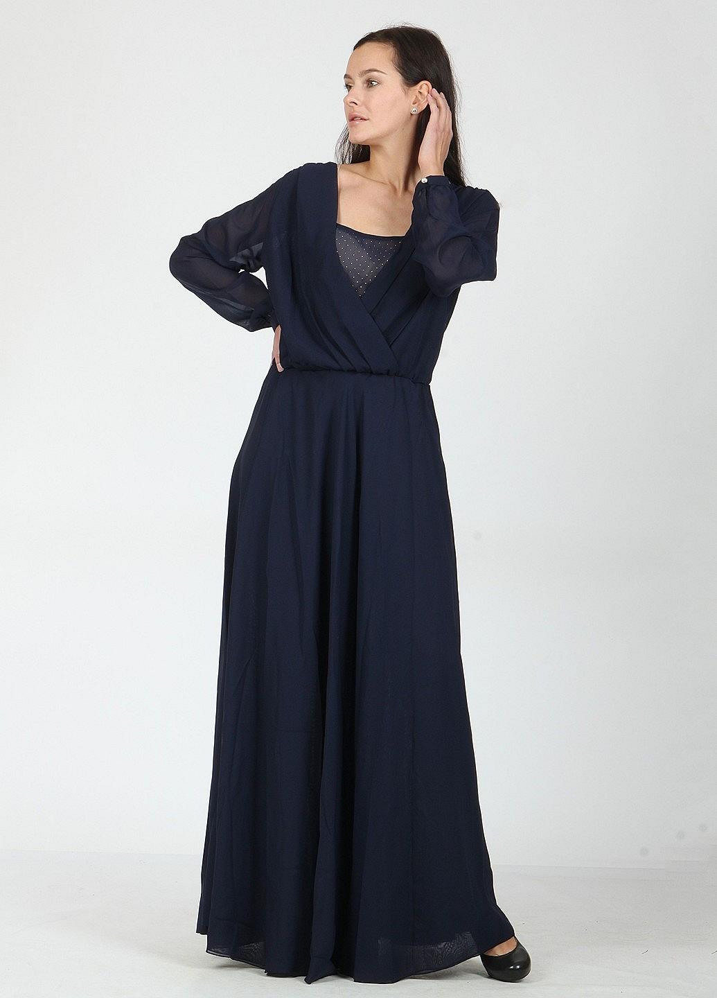 Платье Enna Levoni M Синий (ND-3785-1-Blue), фото №4