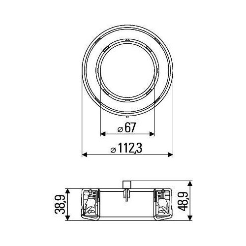 Задний фонарь HELLA 2SB 009 362-321 для KÄSSBOHRER HYUNDAI LIEBHERR NOGE, левый, фото №3