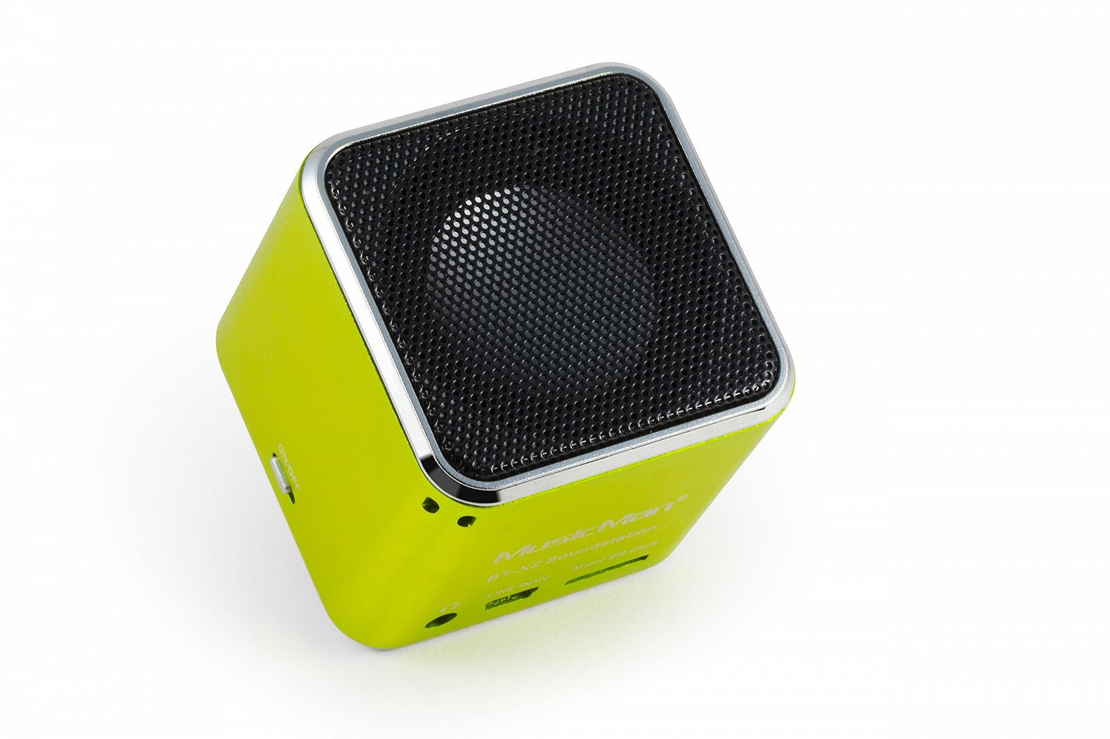 Колонка MusicMan BT-X2 TXX3811 Мини Беспроводная Аудиосистема Зеленая, фото №3