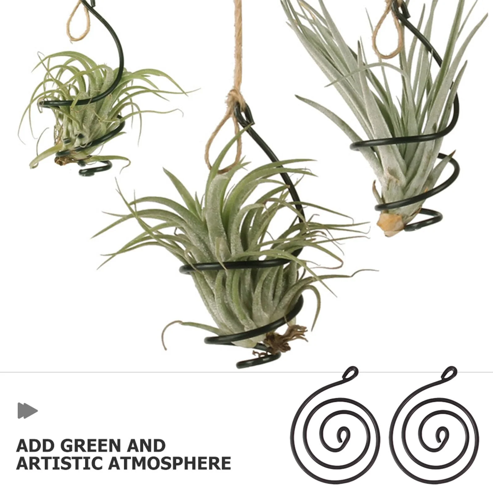 Підвісний каркас для повітряних рослин VICASKY алюмінієвий 24 шт., фото №7 Підвісний каркас для повітряних рослин VICASKY алюмінієвий 24 шт., фото №7