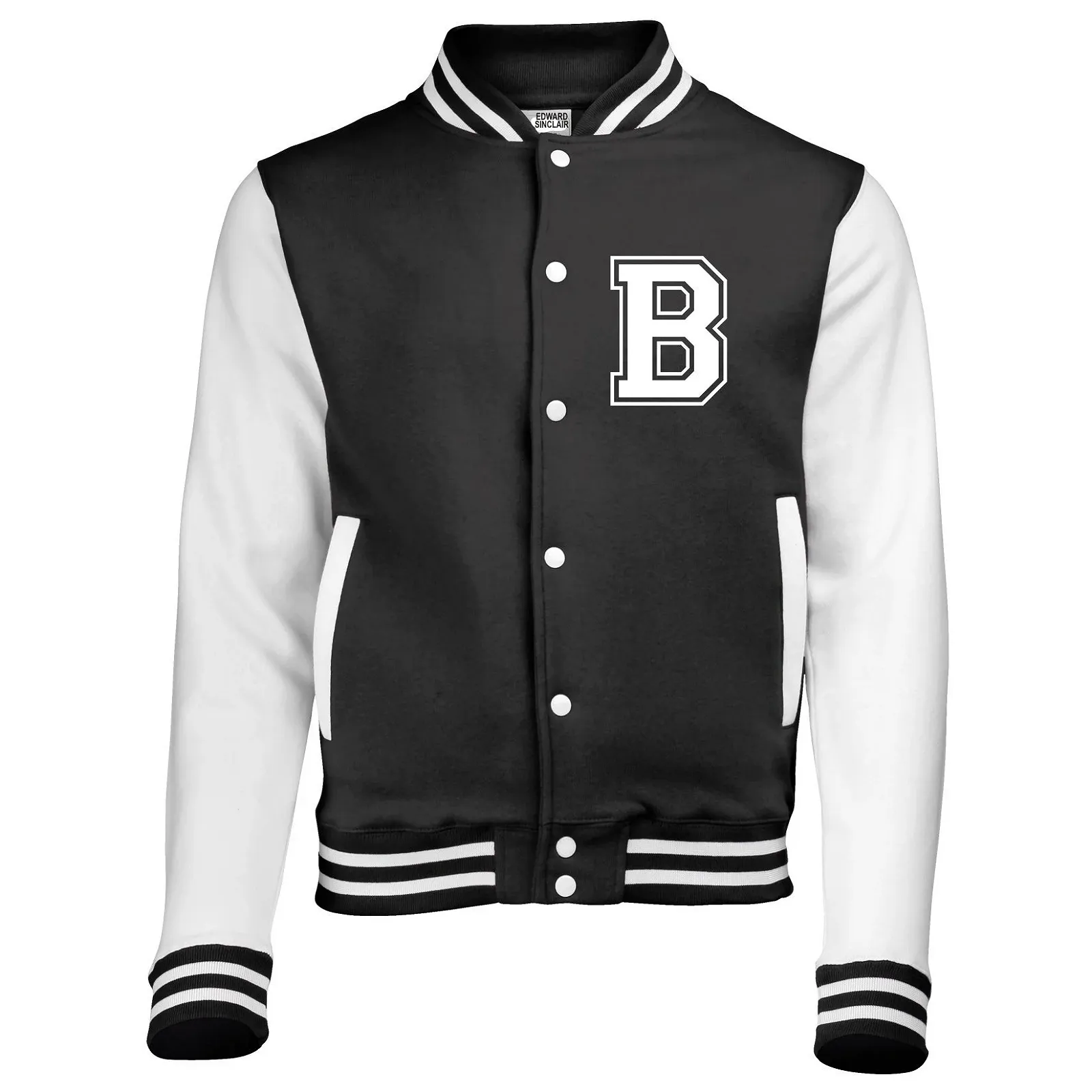 Персоналізована дитяча куртка-бомбер Edward Sinclair з іменем на спині та ініціалом спереду, фото №1