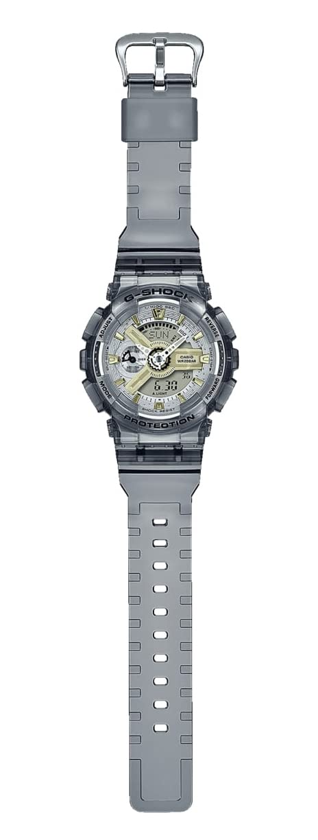 Часы Casio GMA-S110GS-8AER, прозрачные, GMA-S110GS-8AER, фото №2 Часы Casio GMA-S110GS-8AER, прозрачные, GMA-S110GS-8AER, фото №2