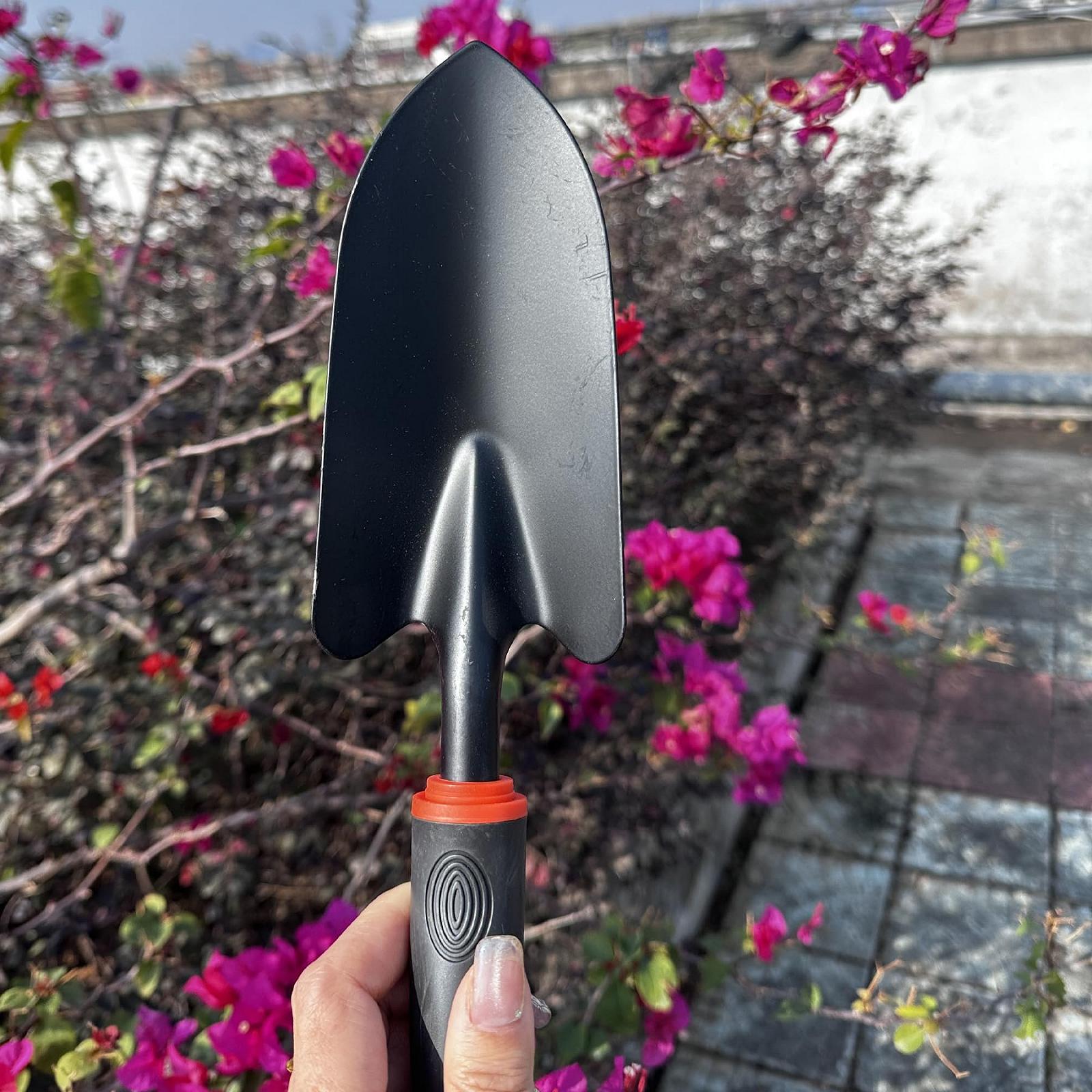 Лопатка Садовая из нержавеющей стали Малая, 33 см x 8,5 см, фото №5