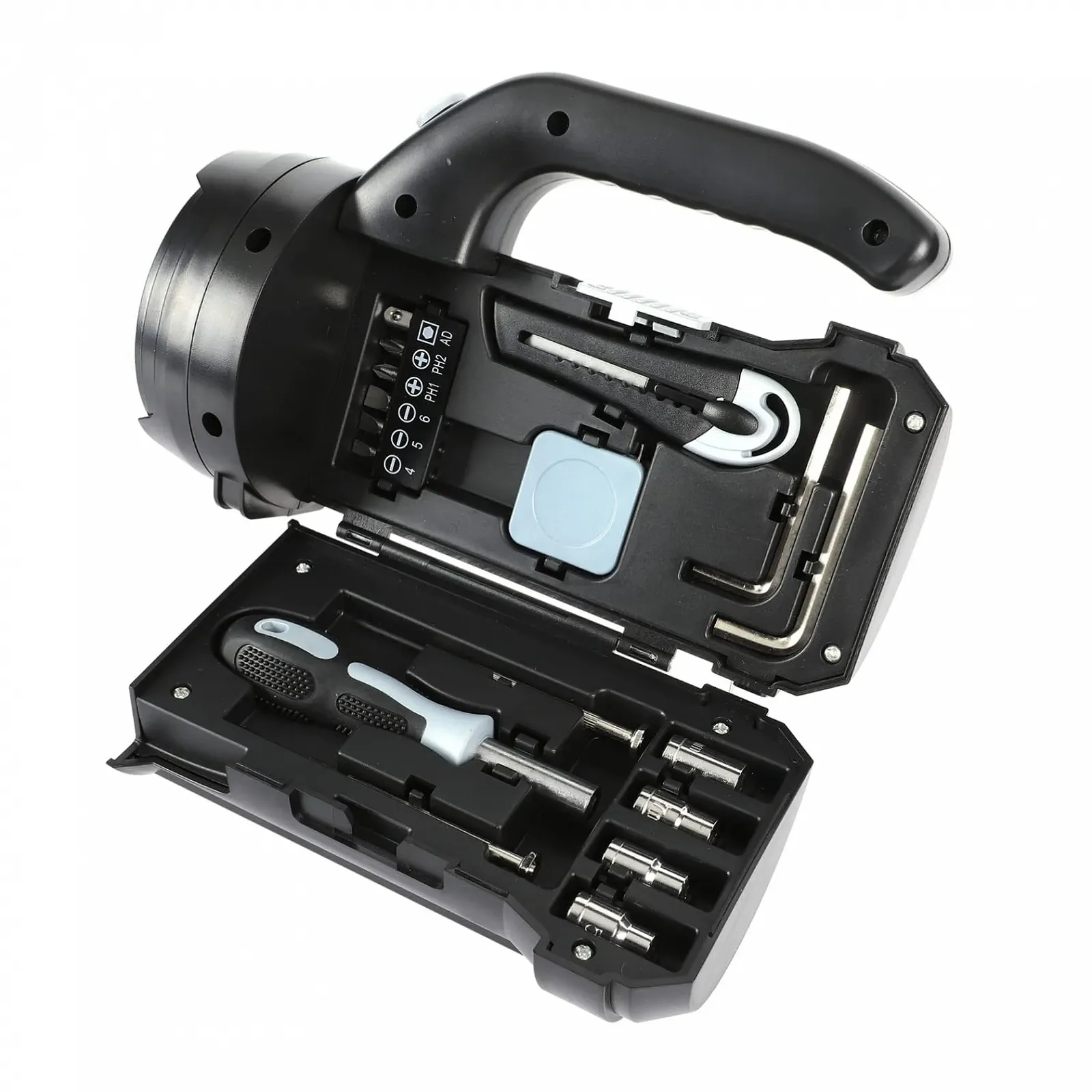 Набір для кемпінгу OSALADI: ліхтар та набір інструментів, фото №1 Набір для кемпінгу OSALADI: ліхтар та набір інструментів, фото №1