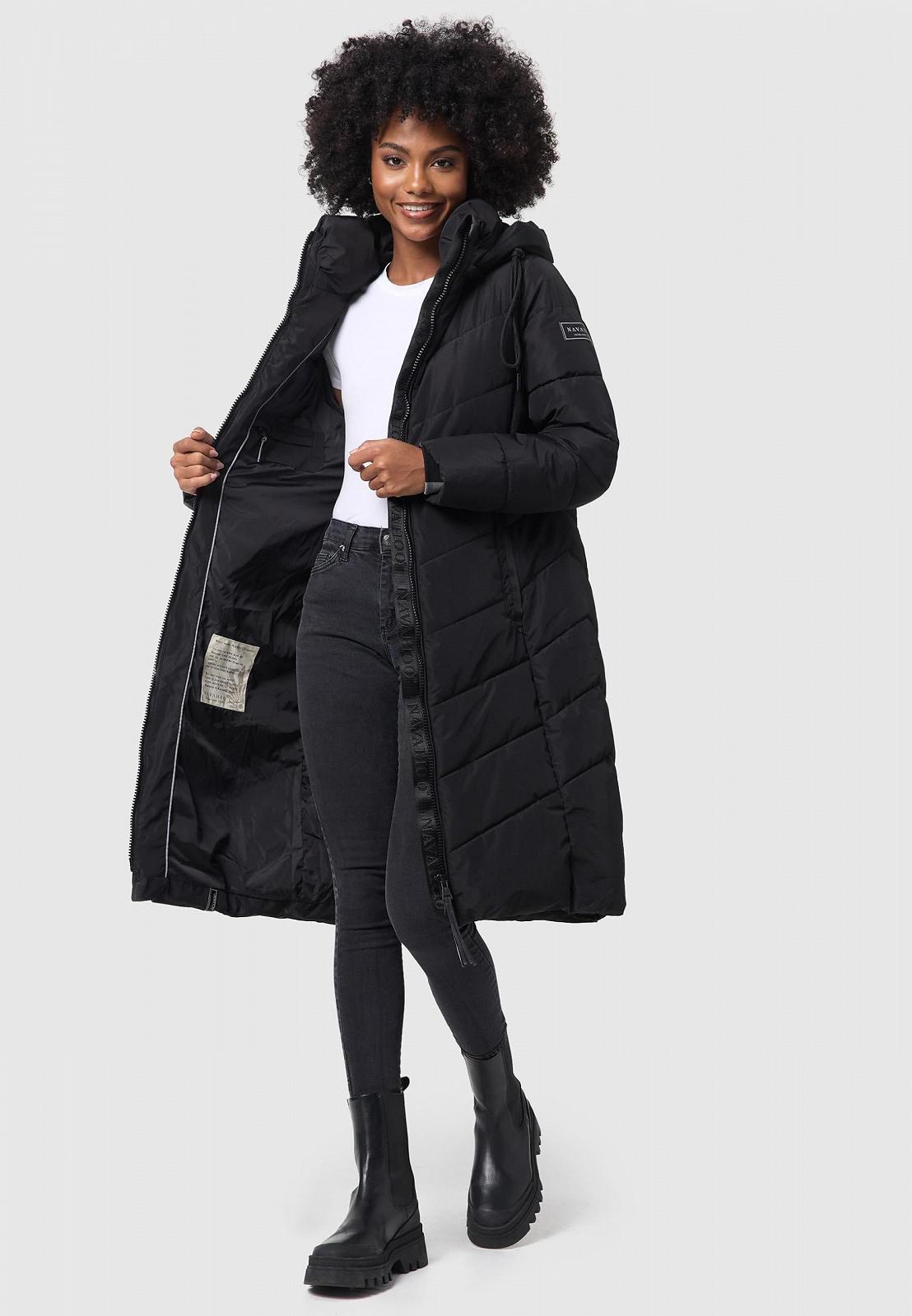 Пальто Navahoo Sahnekatzii Зимове Жіноче Тепле Довге з Капюшоном, фото №7