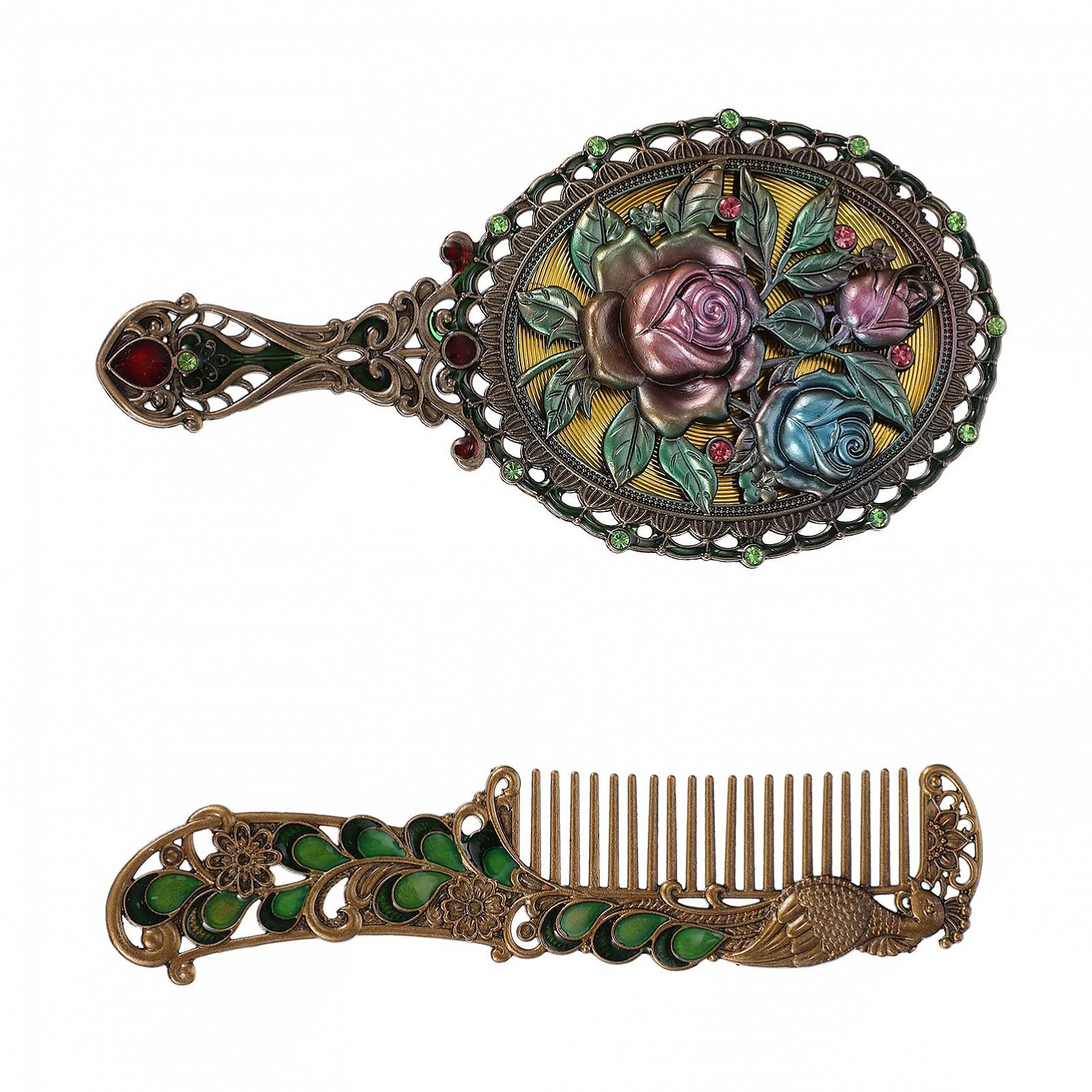 Зеркало HEMOTON Vintage Ручное Army Green, фото №5 Зеркало HEMOTON Vintage Ручное Army Green, фото №5