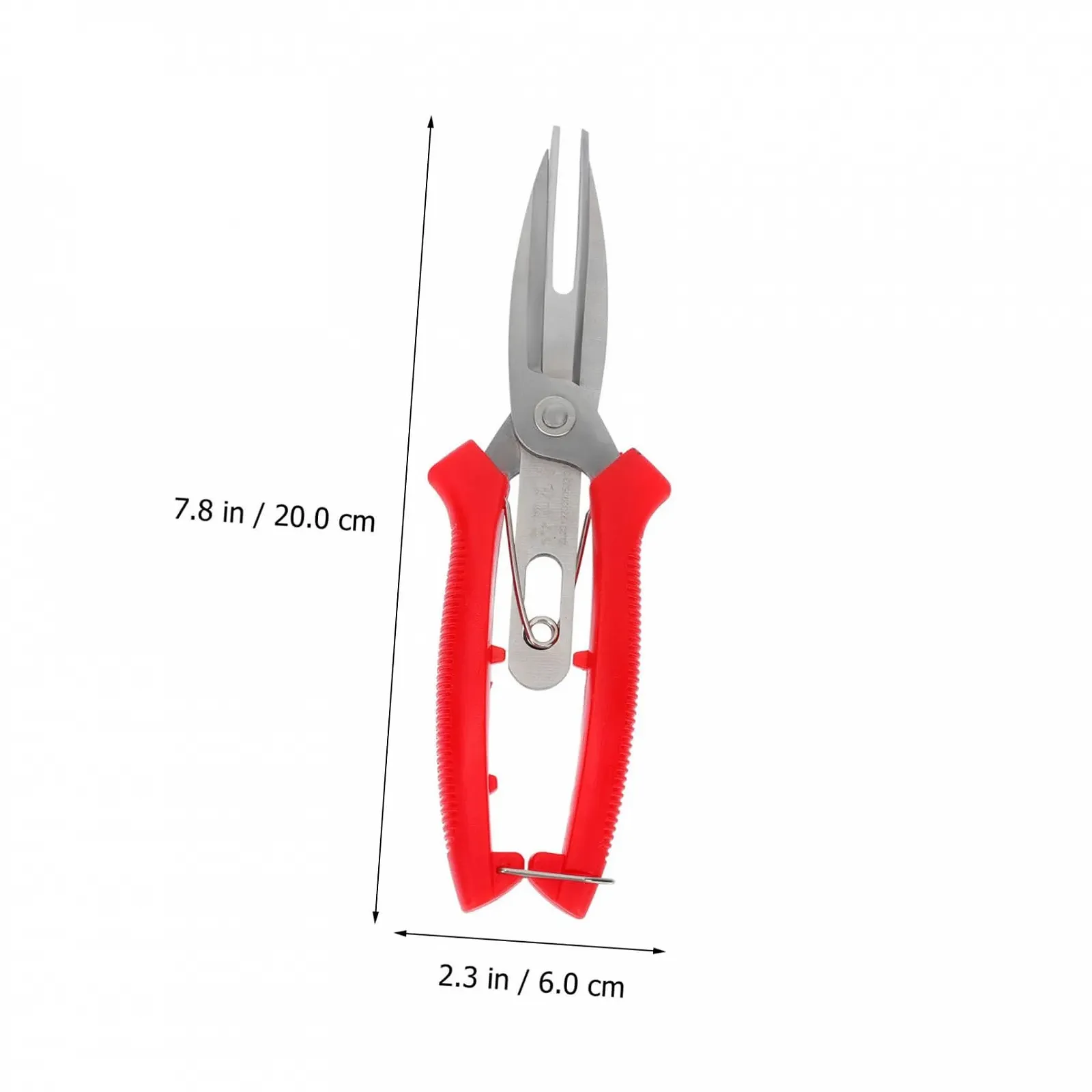 Садові ножиці з подвійним лезом Happyyami ABS, фото №2