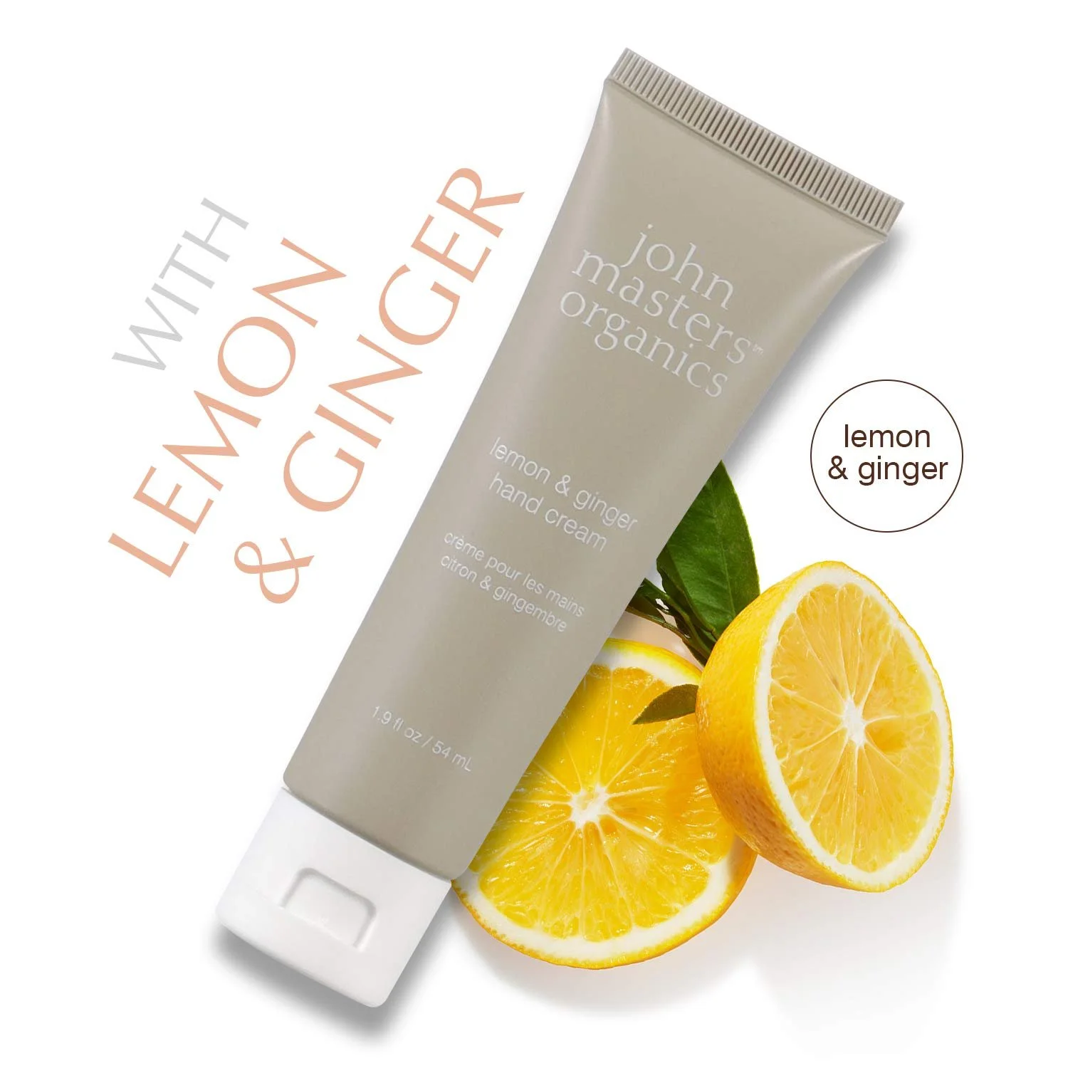 Крем для рук John Masters Organics Лимон та Імбир 54 мл, фото №3