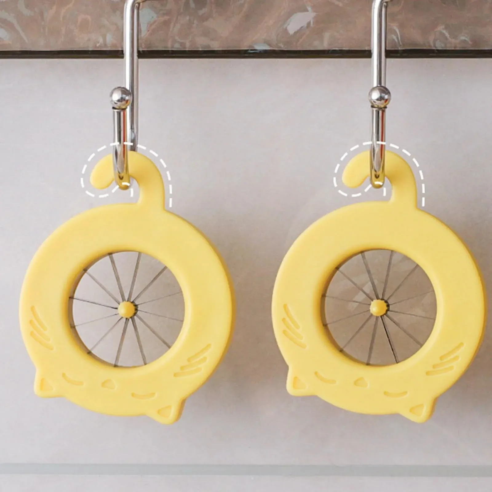 Подрібнювач цибулі, терка для цибулі з нержавіючої сталі, фото №2