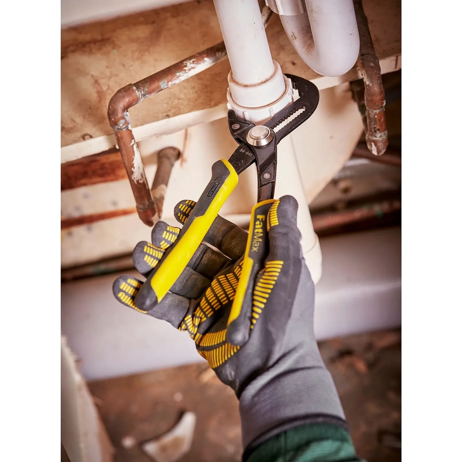 Плоскогубцы Stanley FatMax Groove Joint Plier 25,4 см, фото №7