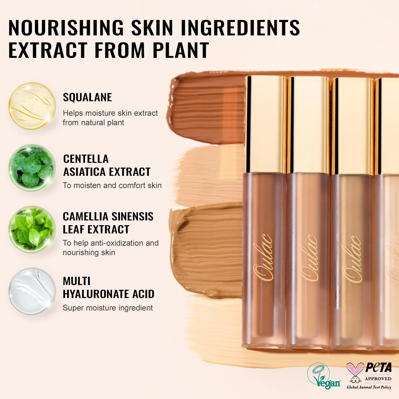 Консилер Oulac Porcelain W1, фото №4