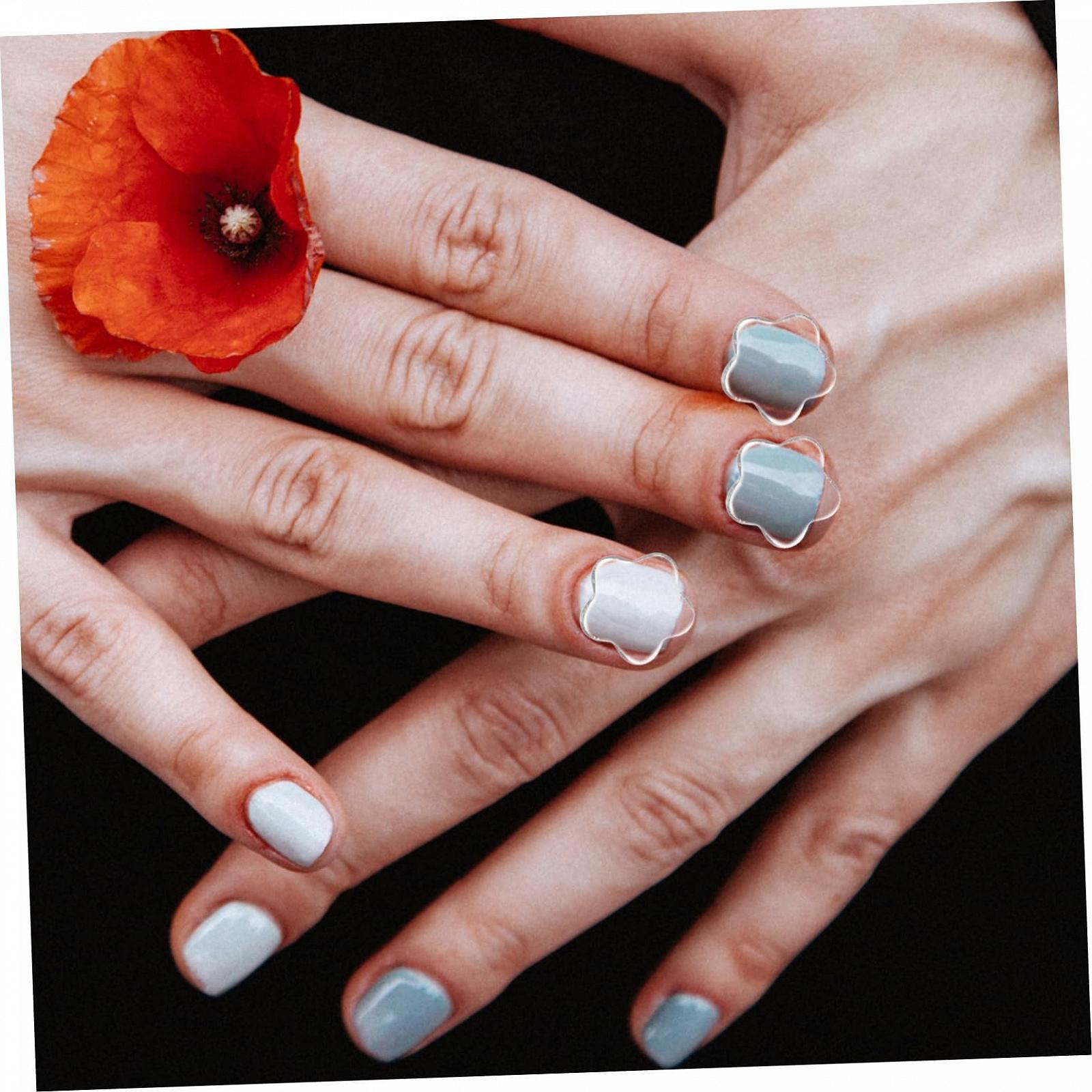 Стрази для нігтів Скло Діаманти для манікюру та творчих проєктів, різнокольорові, фото №9